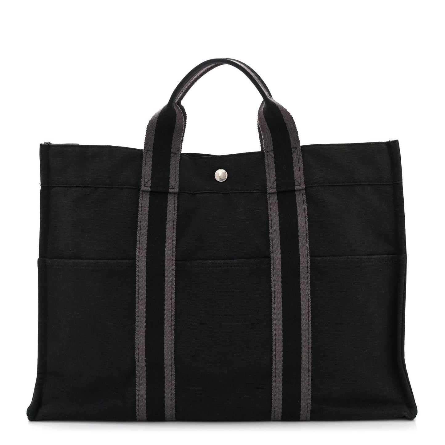 Canvas Herline MM Tote Black
