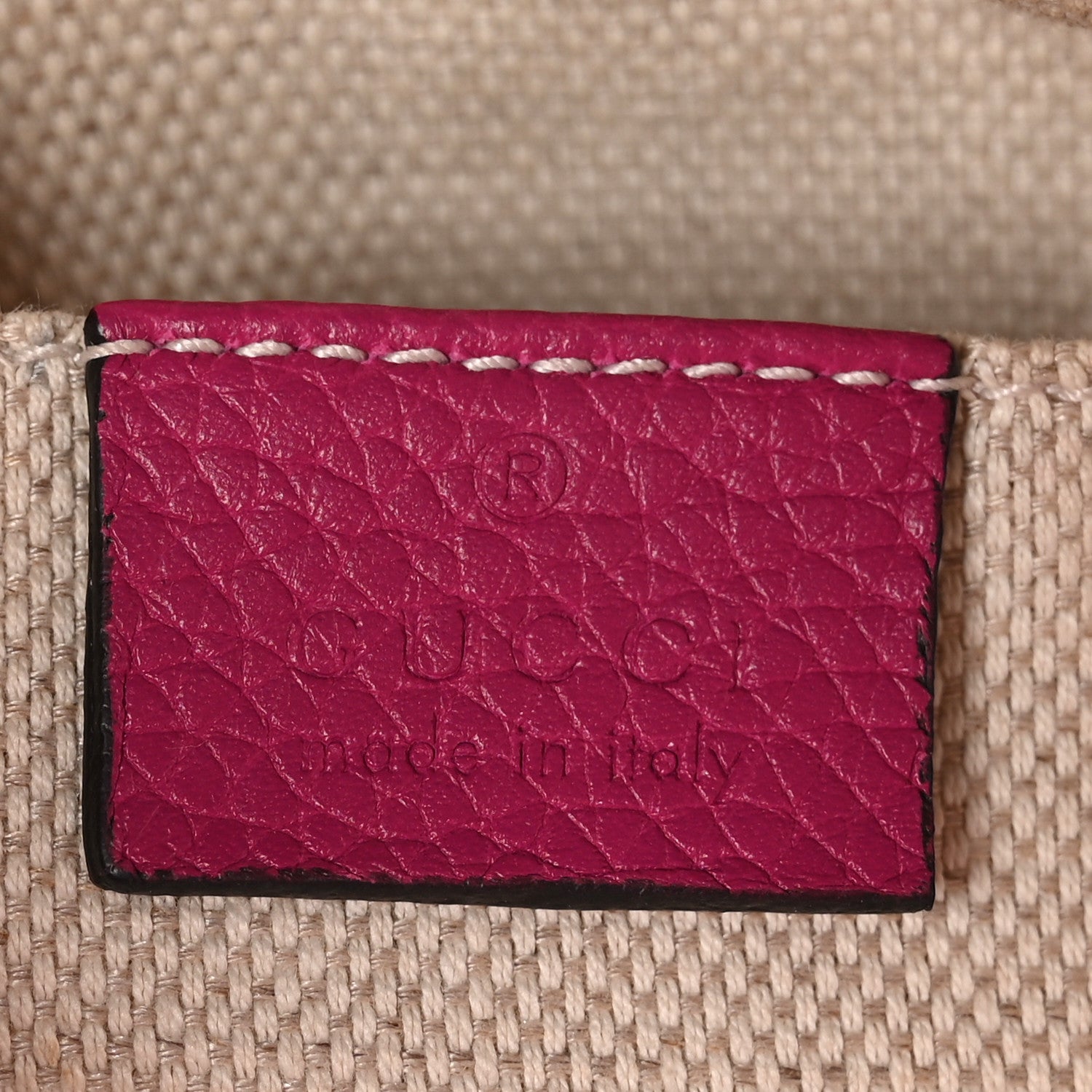 Gucci Cellarius Calfskin Small Soho Disco Bag Bright Bouganville 6 of 11