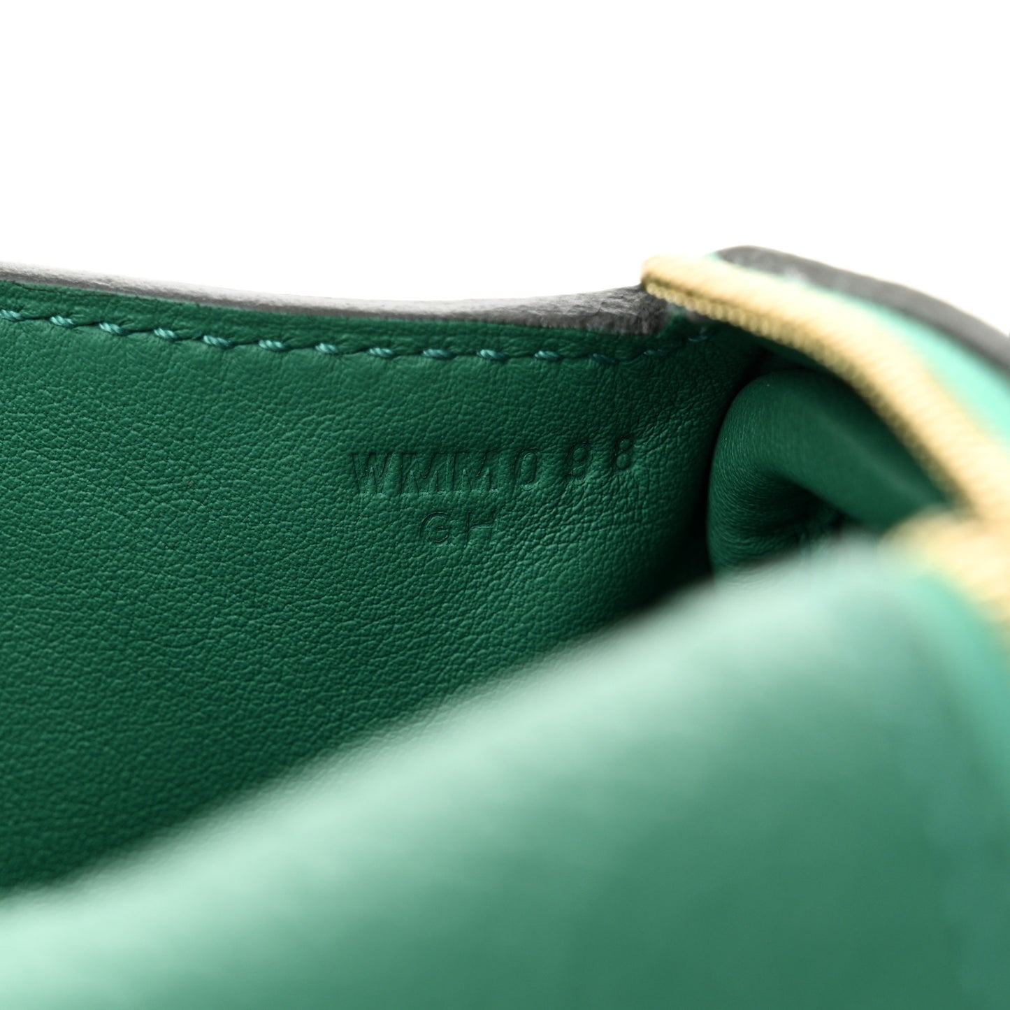 Taurillon Clemence Mini Lindy 20 Vert Vertigo