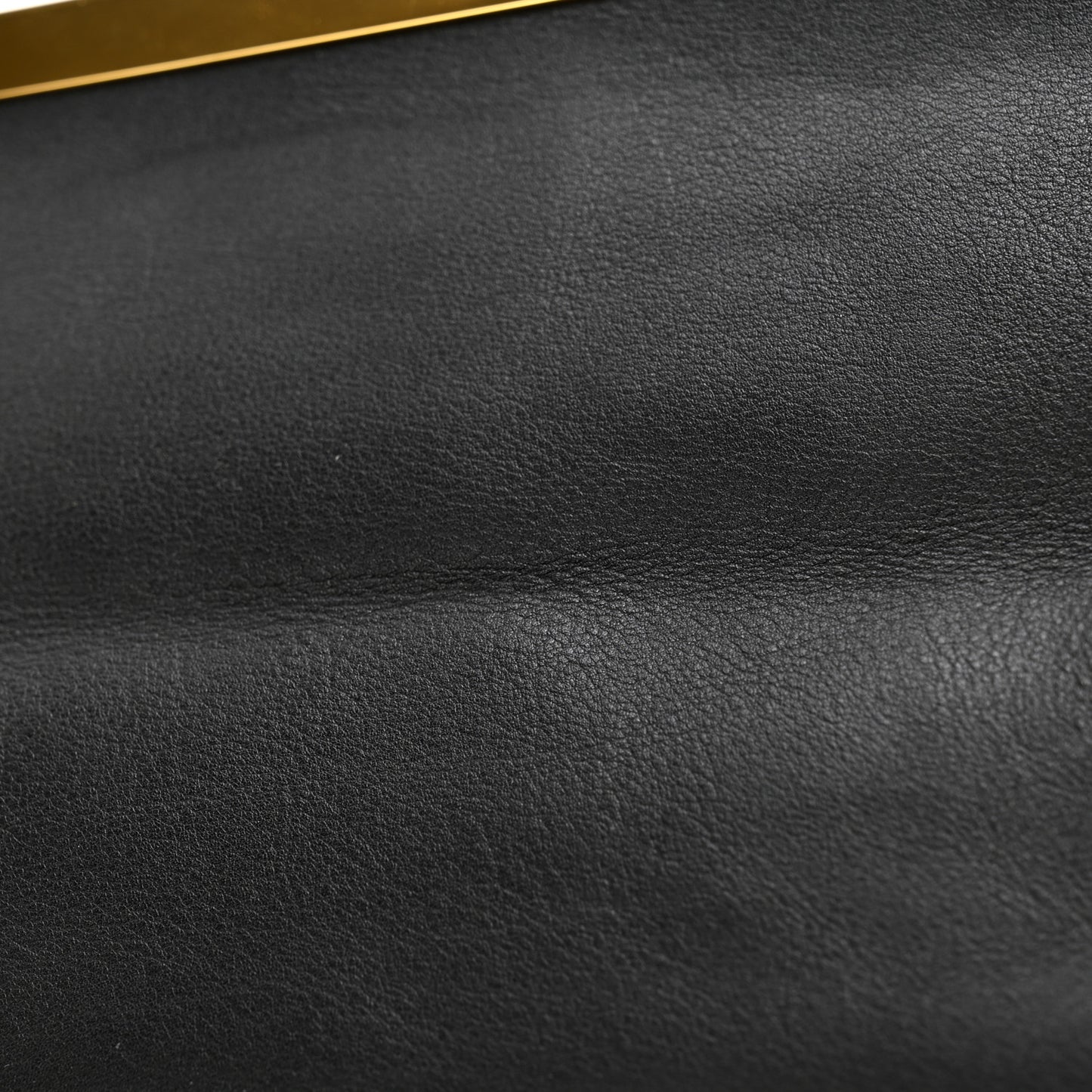 Smooth Calfskin Aimme Envelope Clutch Black