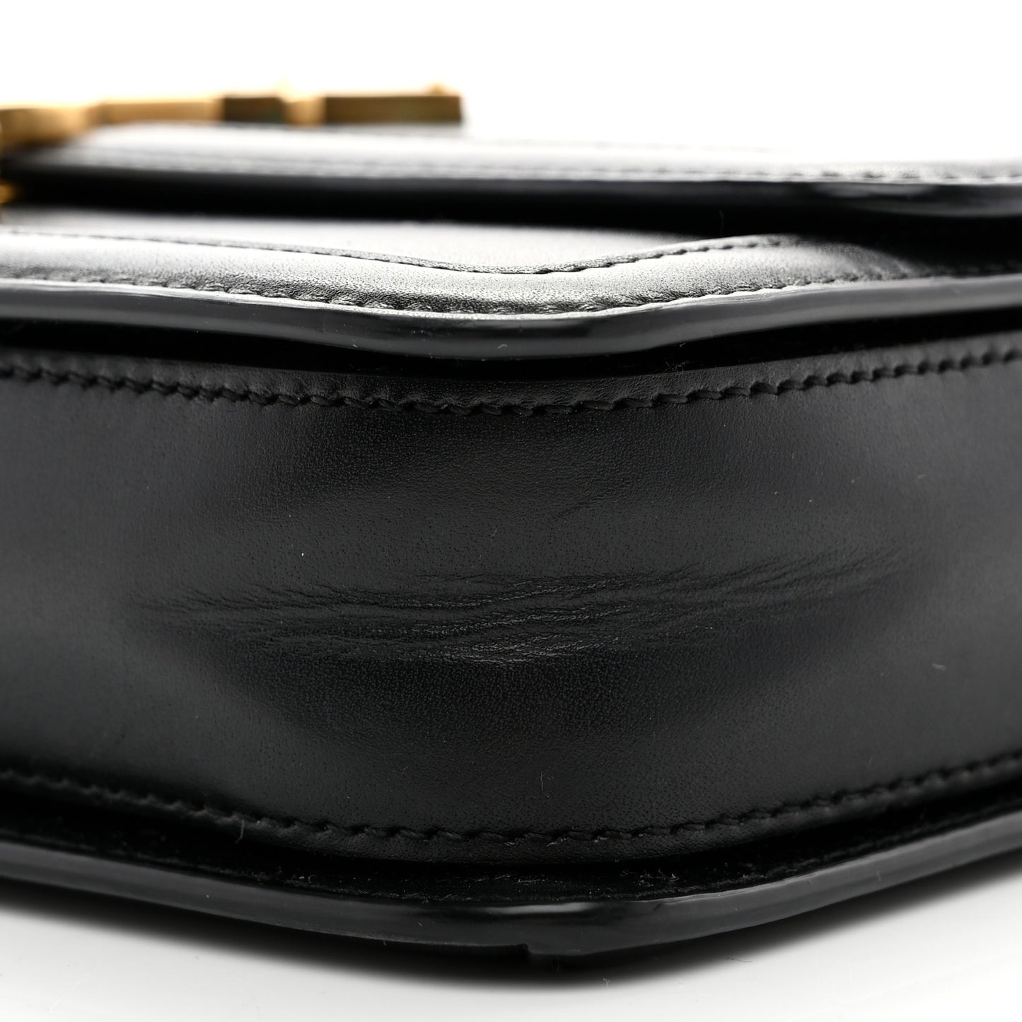 Box Calfskin Monogram Medium Solferino Satchel Black