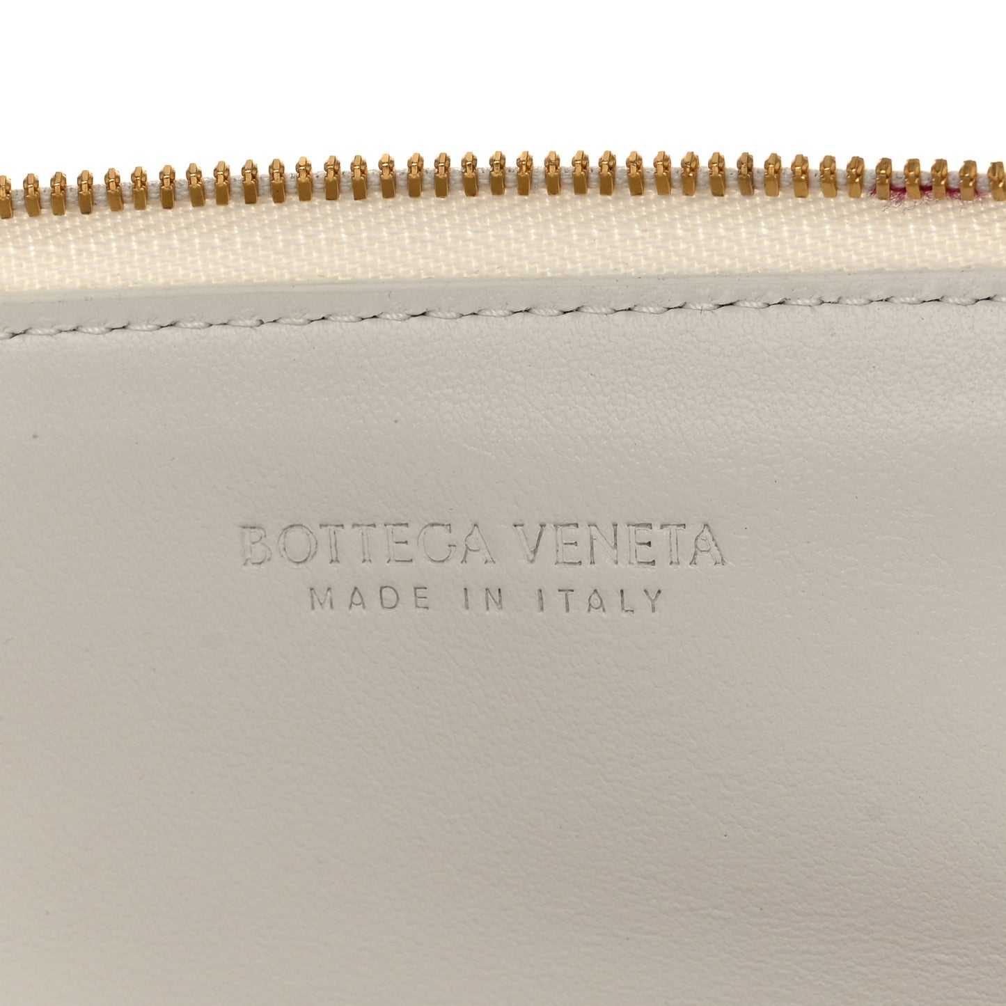 Nappa Maxi Intrecciato Hexagon Belt Bag White