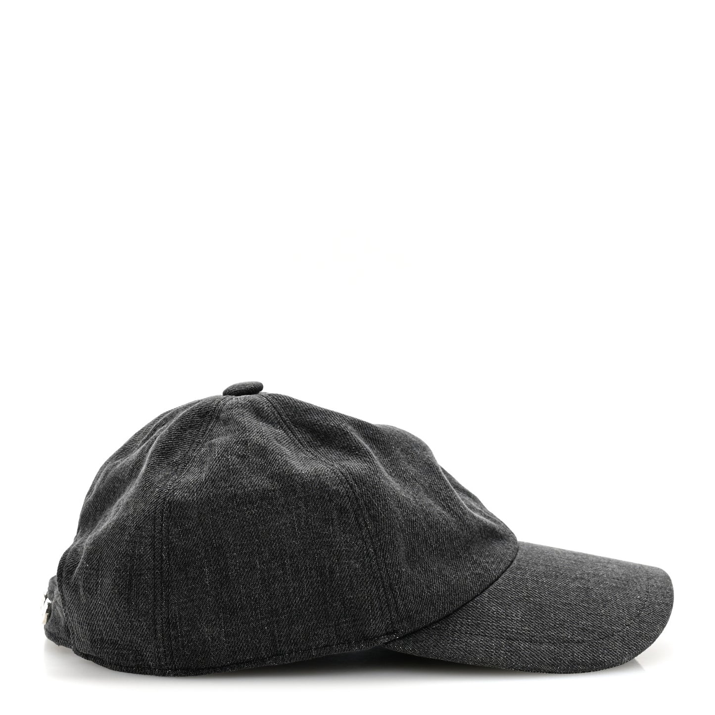 Denim Cap Hat Black