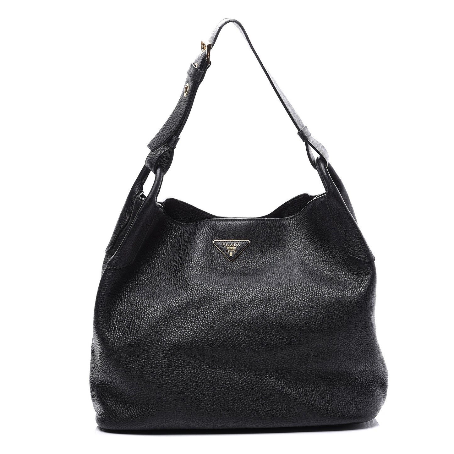 Vitello Daino Hobo Black