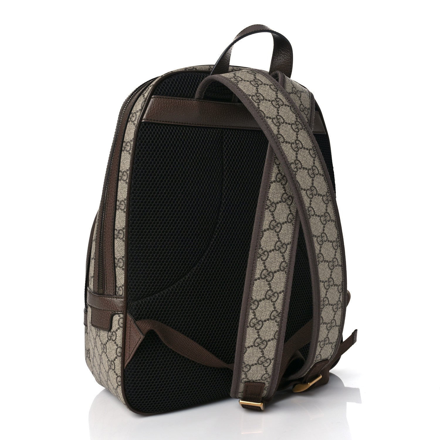 Gucci GG Supreme Monogram Medium Ophidia Day Backpack Brown 3 of 10