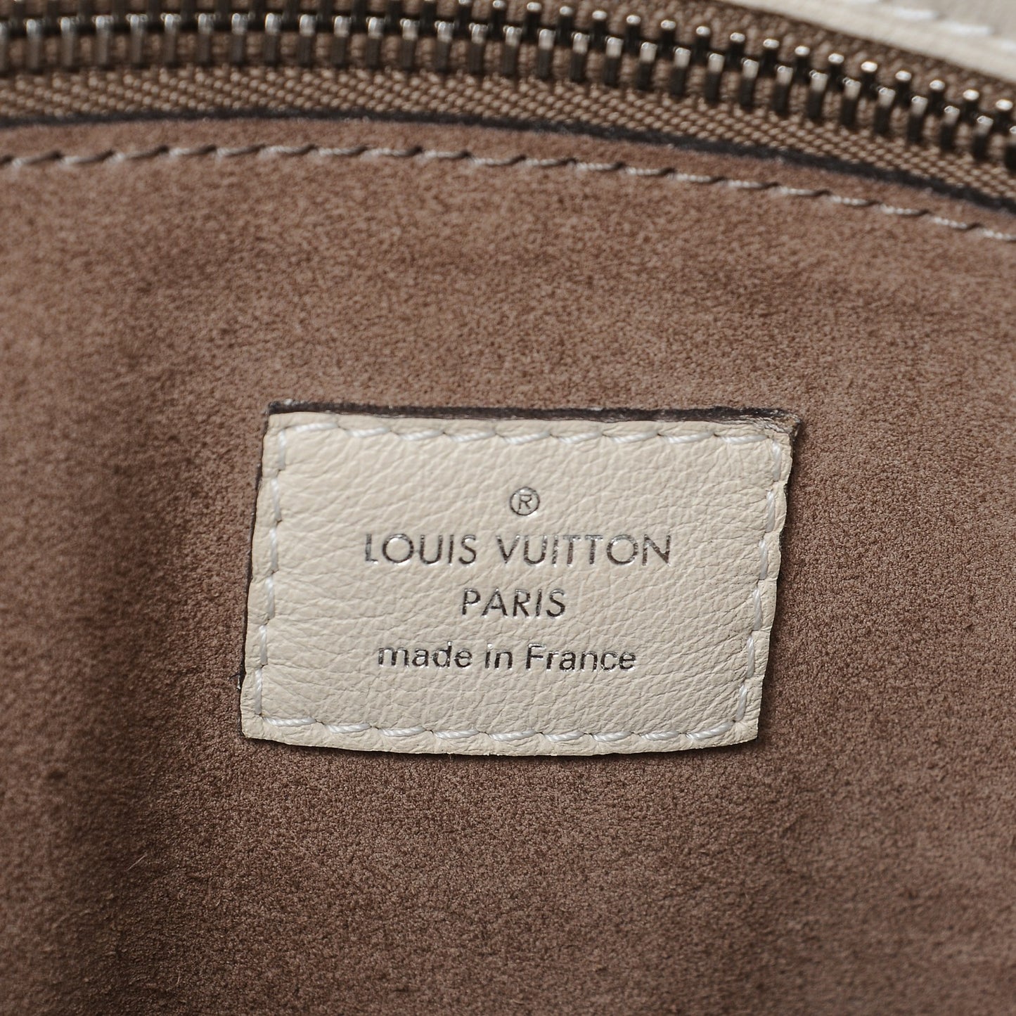 Veau Soie Calfskin Parnassea Bagatelle Hobo Blanc Casse