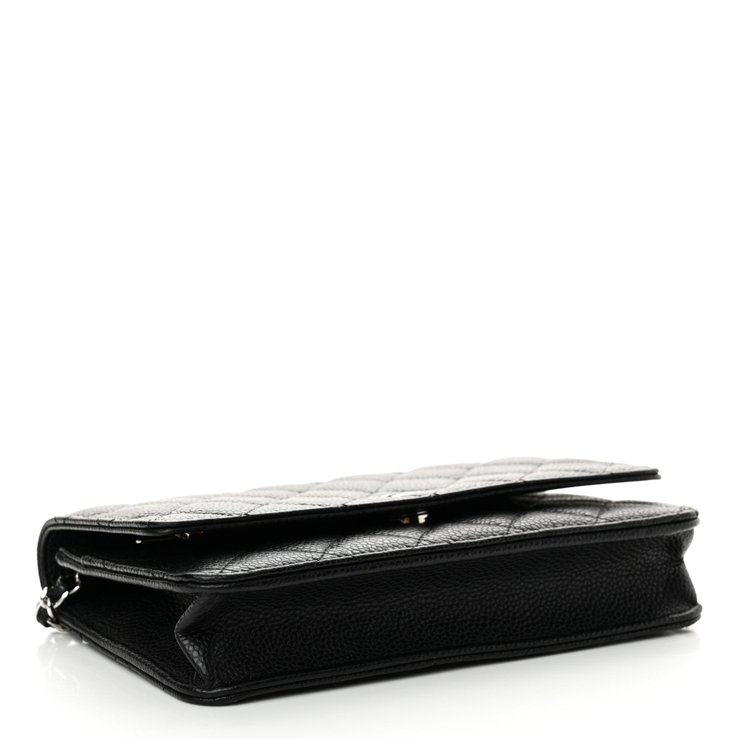 Chanel Caviar Quilted Wallet on Chain WOC Black 4 of 11