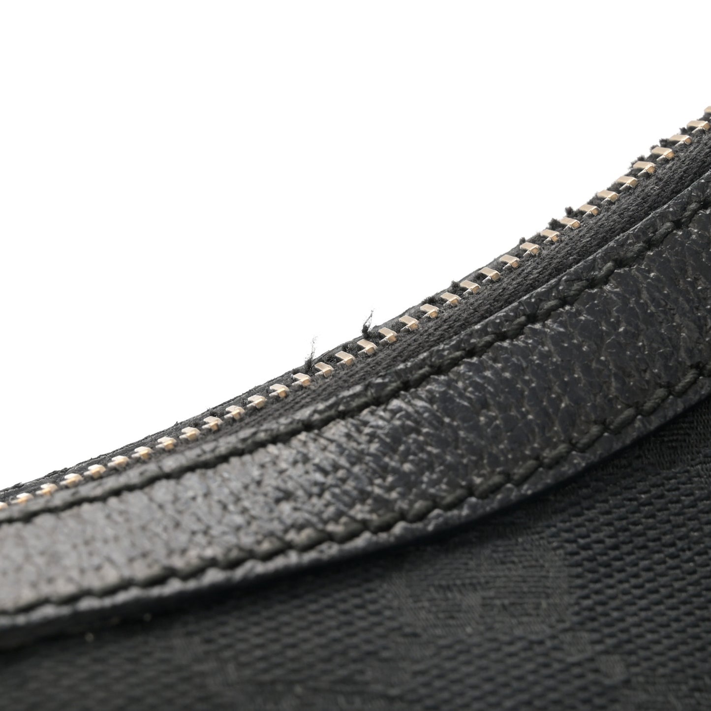 Monogram Medium Half Moon Hobo Black