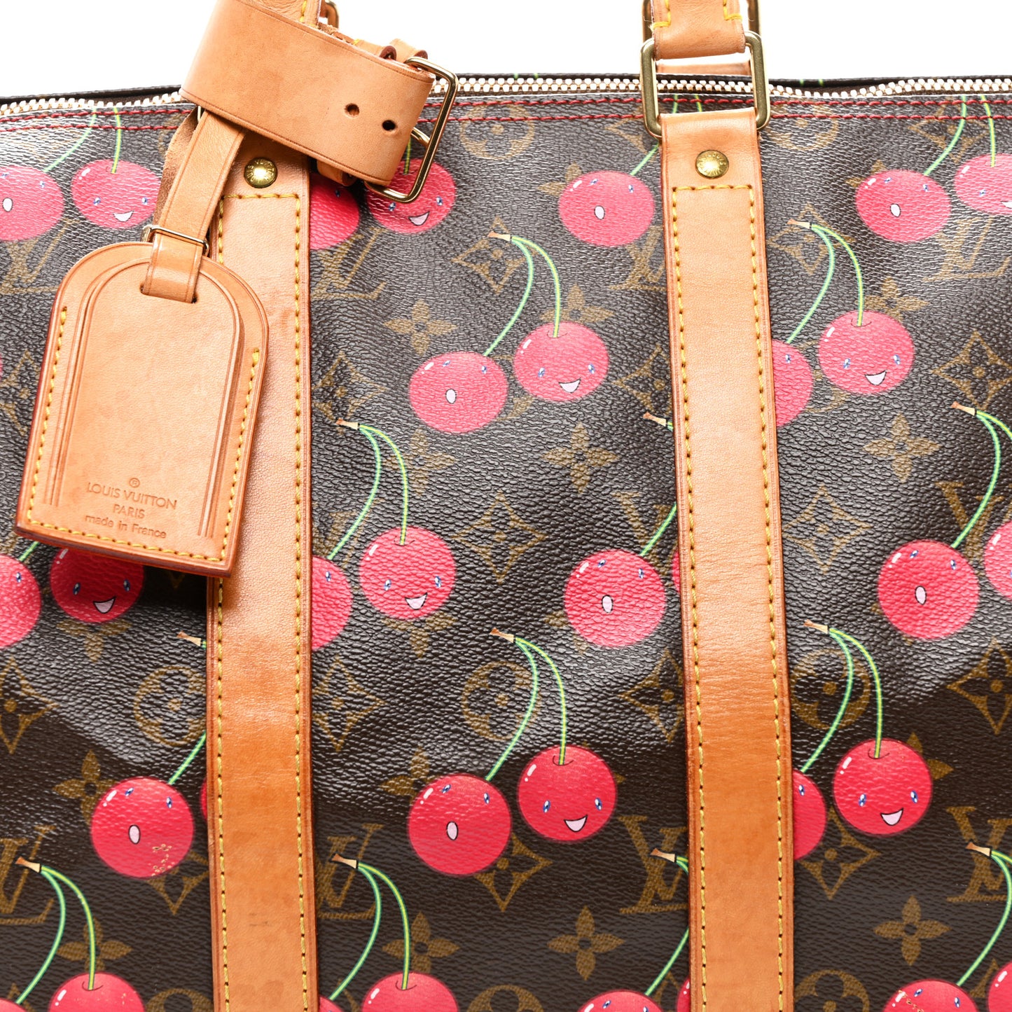 Monogram Cerises Keepall 45