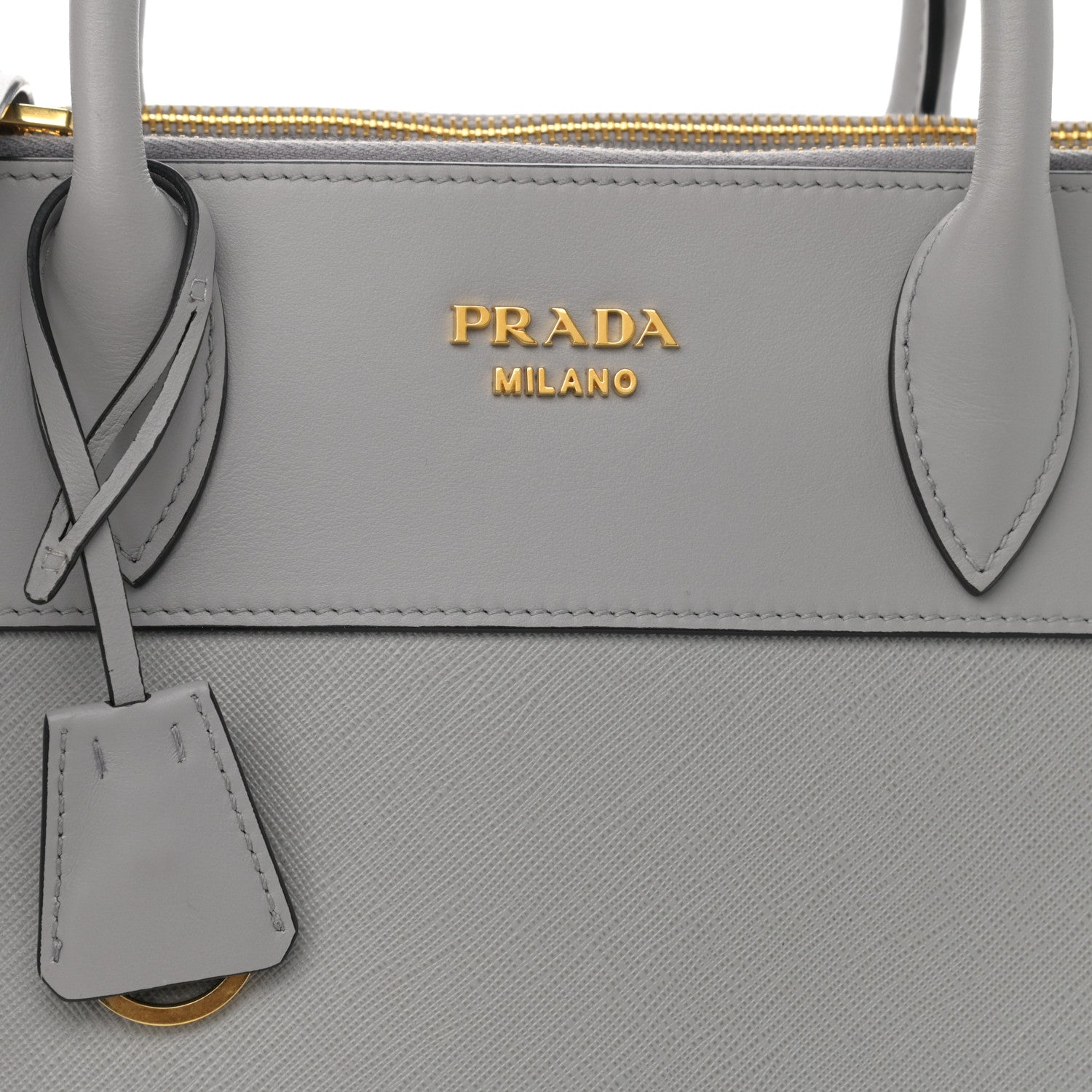 Prada Saffiano City Calfskin Paradigme Bag Nube 8 of 12