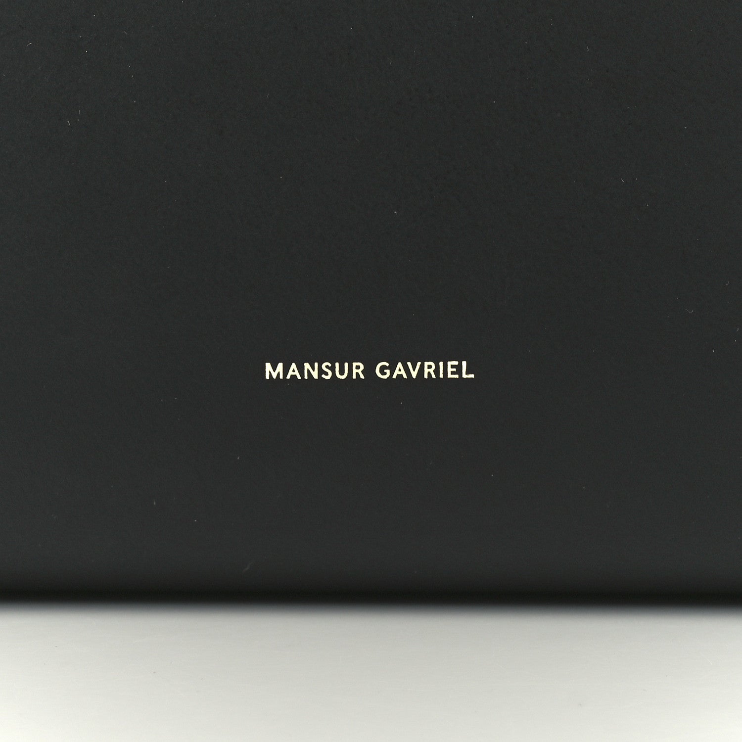 Mansur Gavriel Saffiano Large Shopping Tote Black Flamma 9 of 13