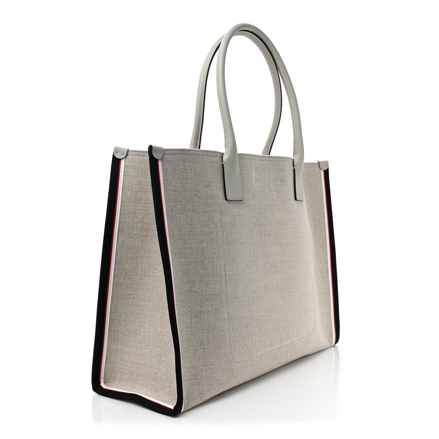 Linen Calfskin Extra Large Nastroloubi F.A.V.L. Tote Alabatre