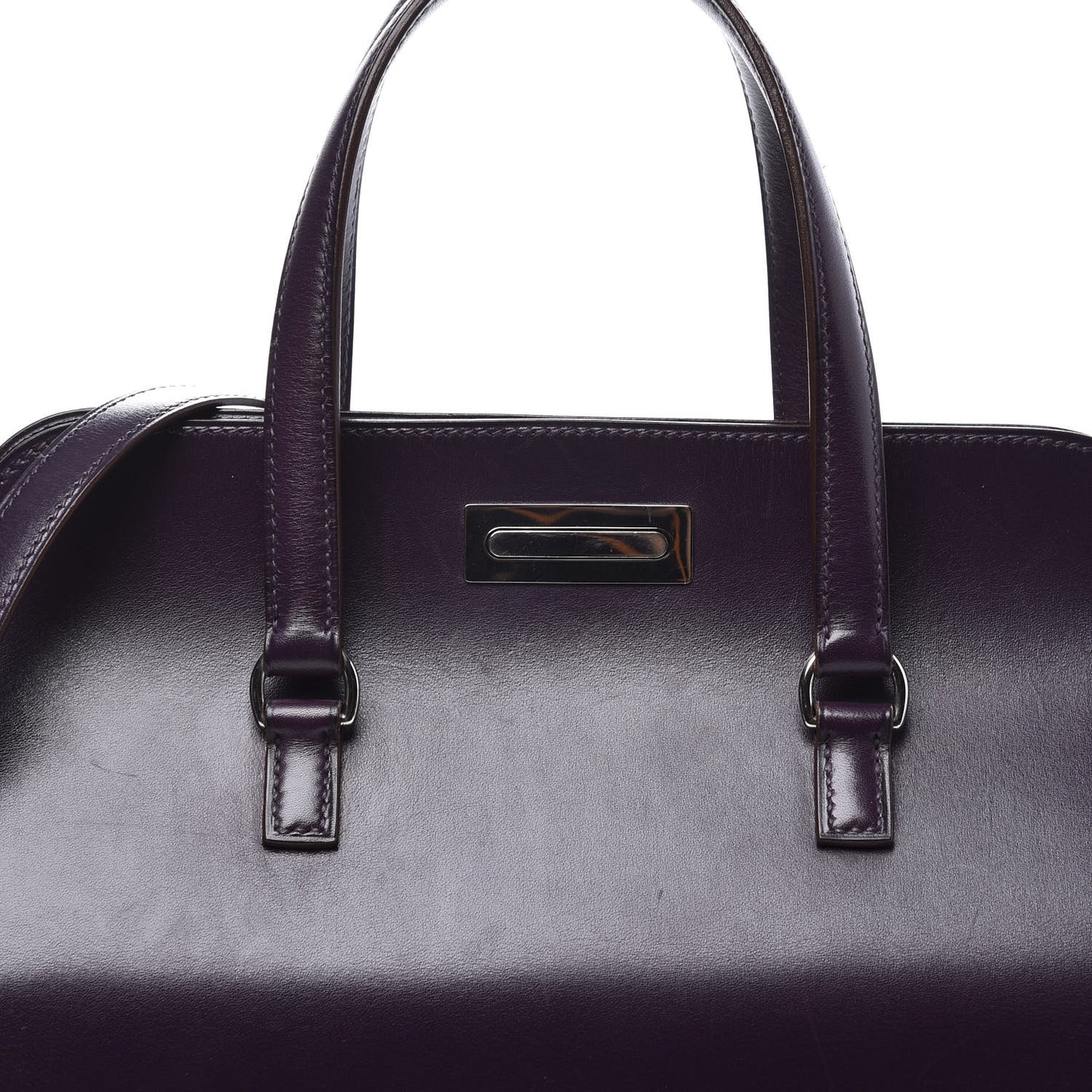 Box Handle Bag Raisin
