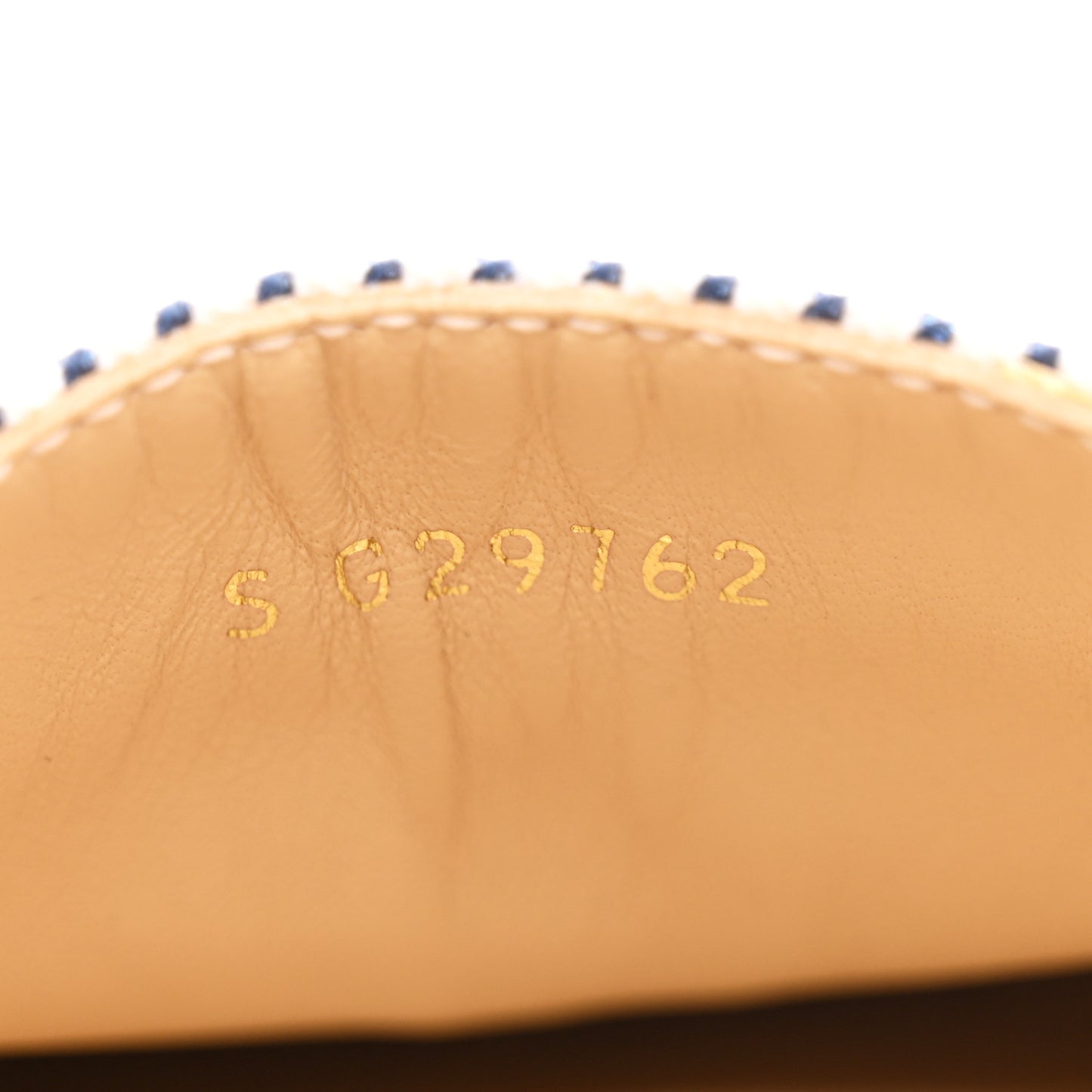 Canvas Striped Patent CC Espadrilles 37 Ivory Navy White