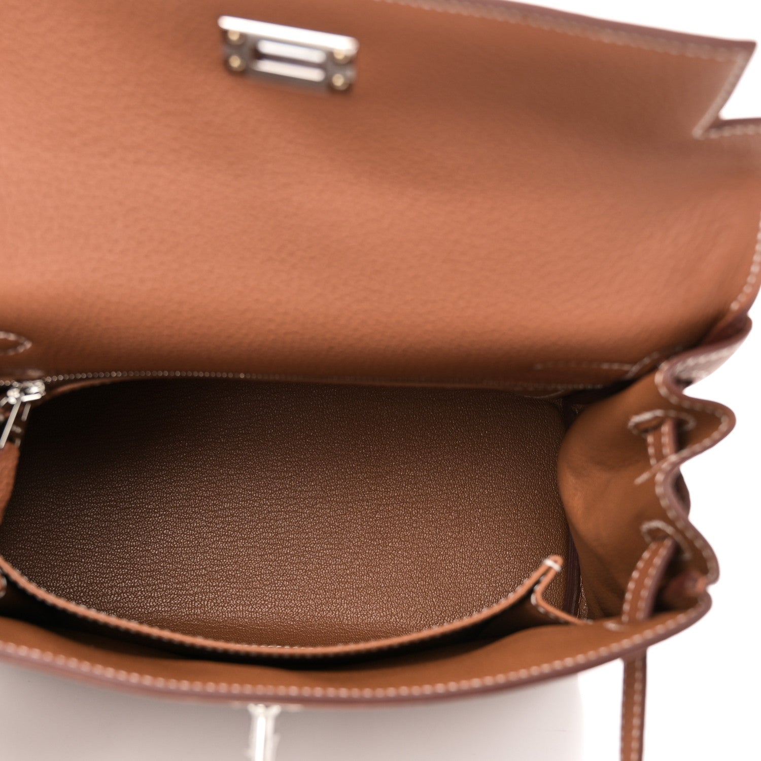 Hermes Togo Kelly Retourne 25 Gold 5 of 11