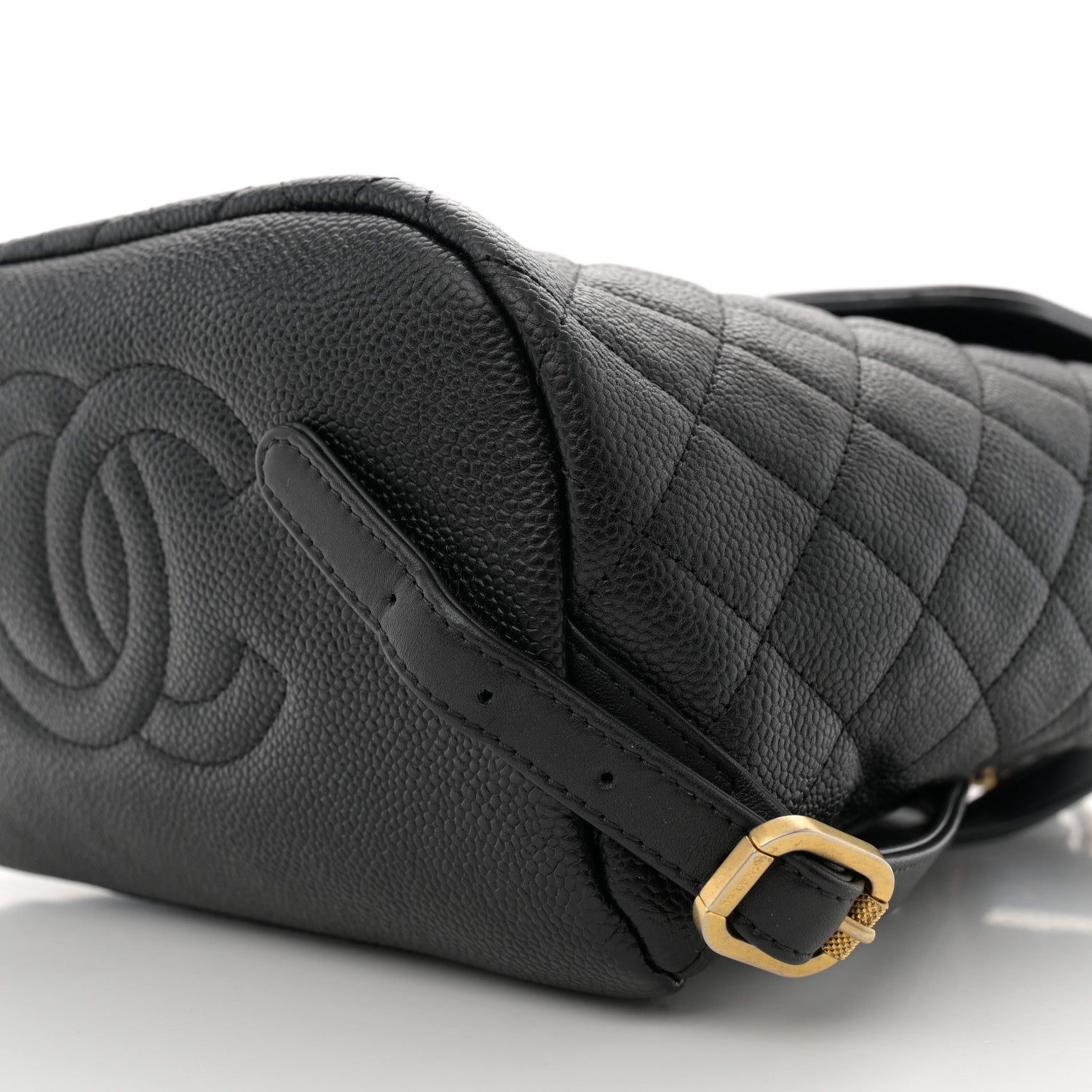 Chanel Caviar Quilted Filigree Backpack Black 10 of 12