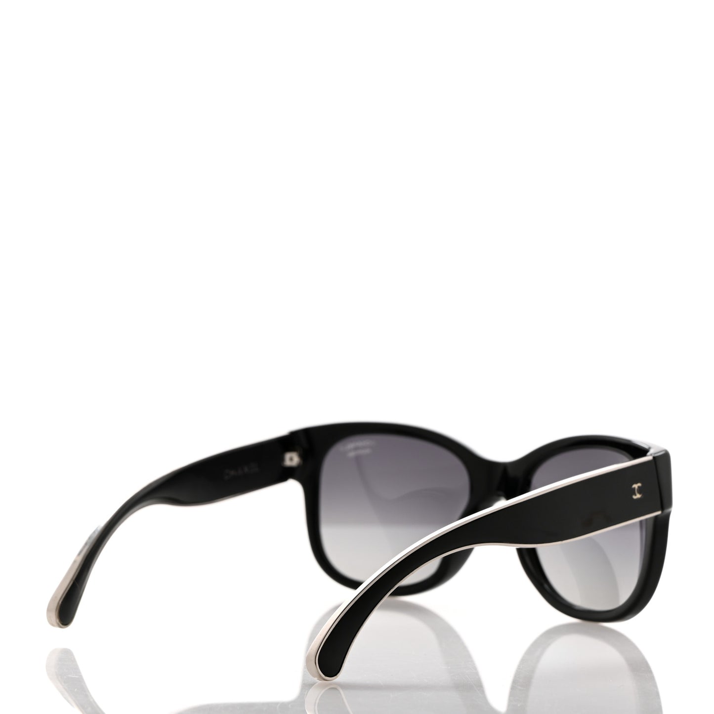 Mirrored CC Sunglasses 5270 Black Silver