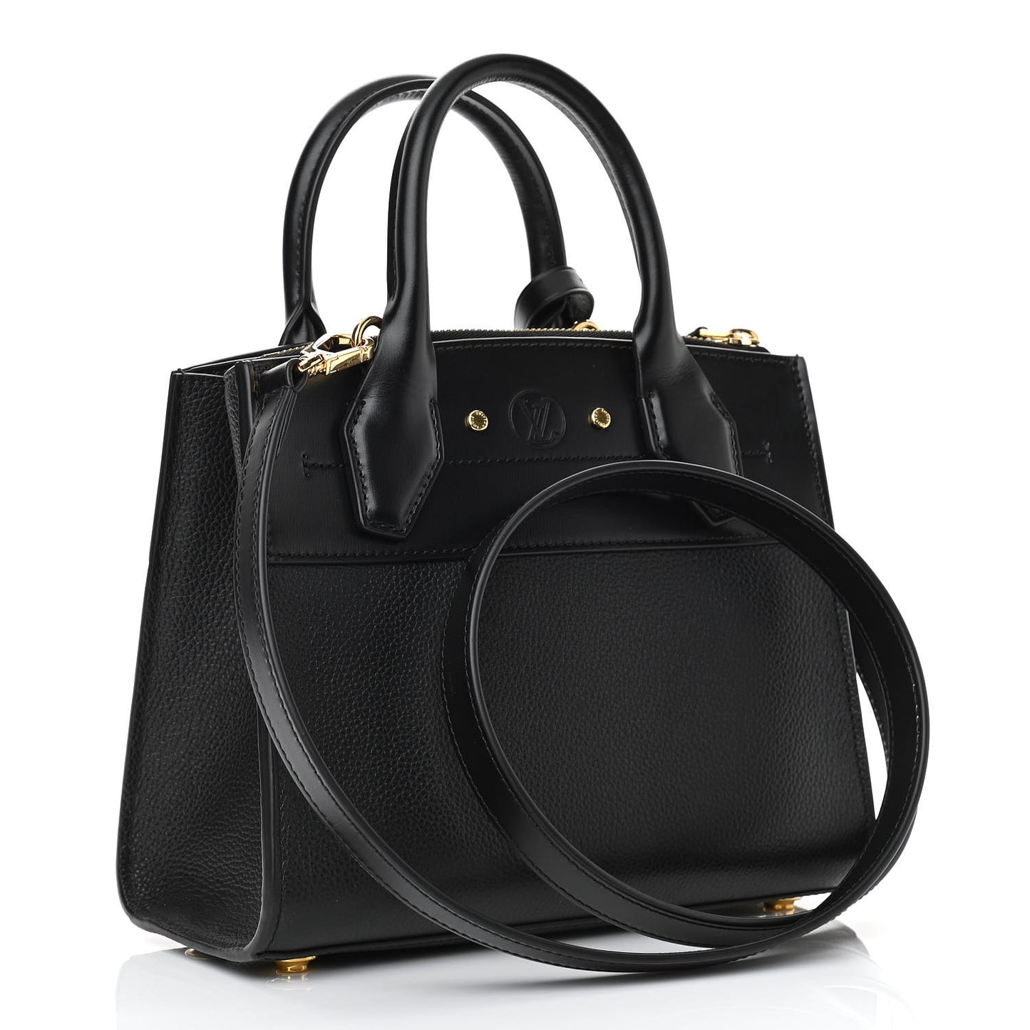Calfskin City Steamer Mini Black