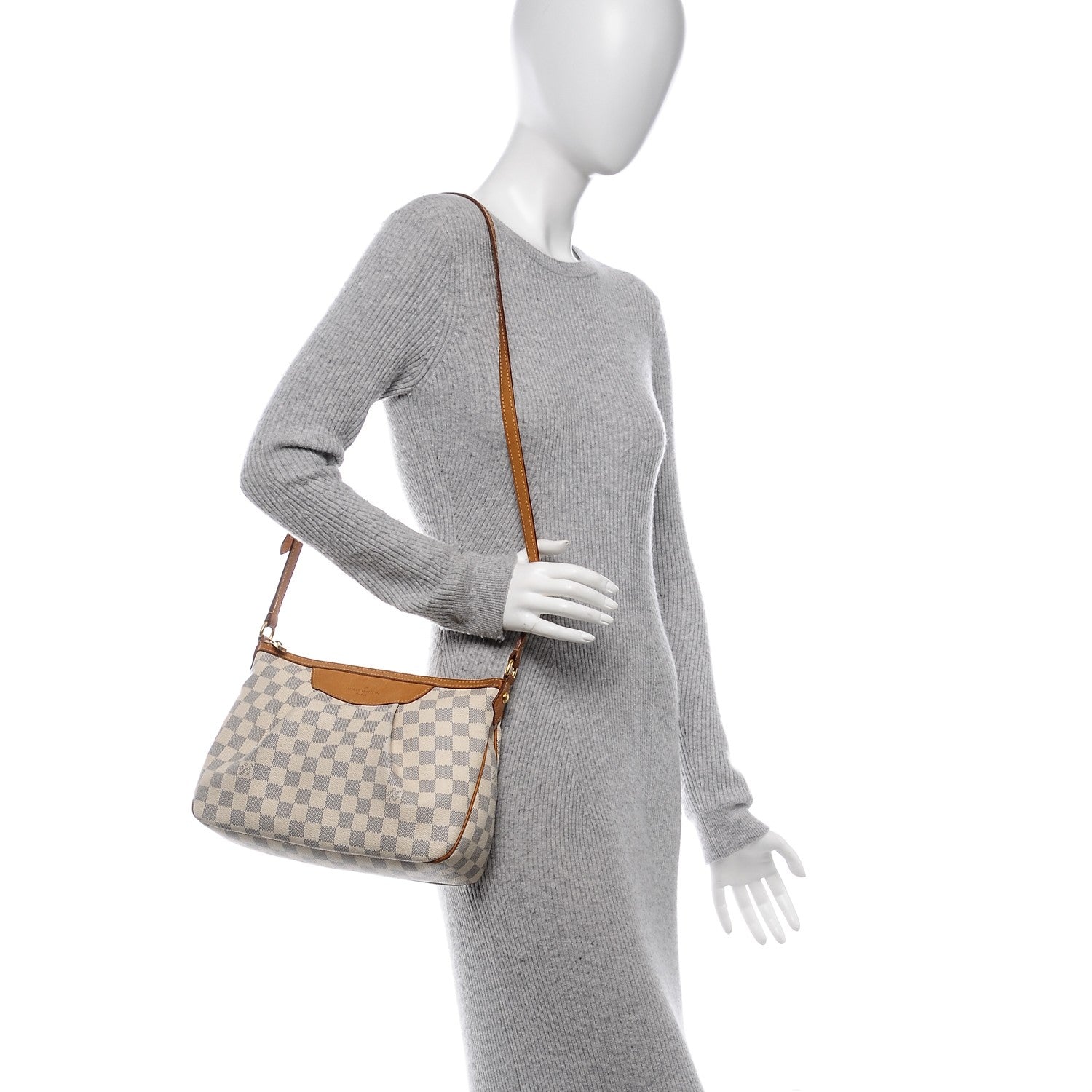 Louis Vuitton Damier Azur Siracusa PM 2 of 10