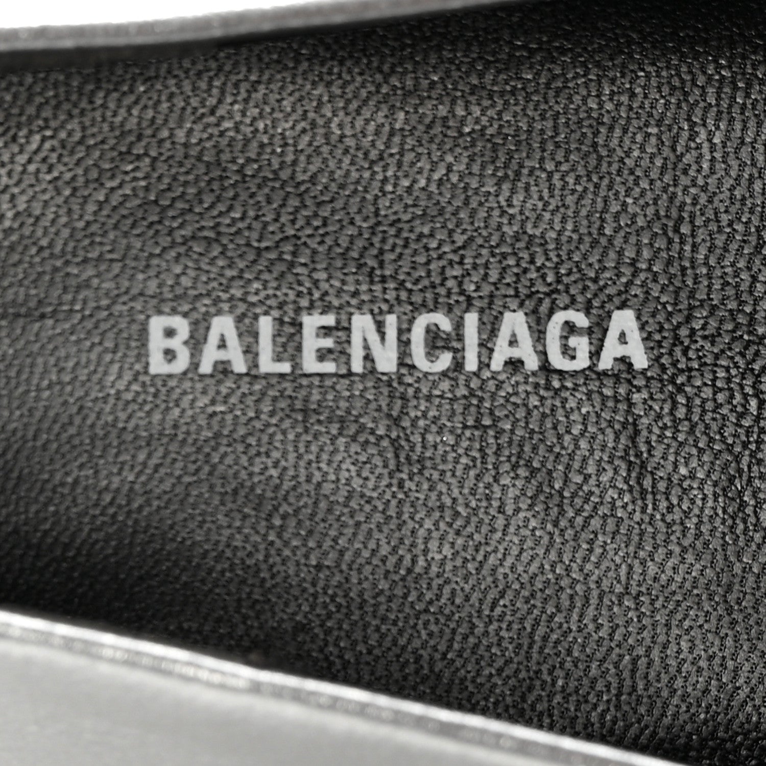 Balenciaga Metallic Calfskin BB Knife Pointy Toe Ballerina Flats 35.5 Silver Hardware 8 of 16