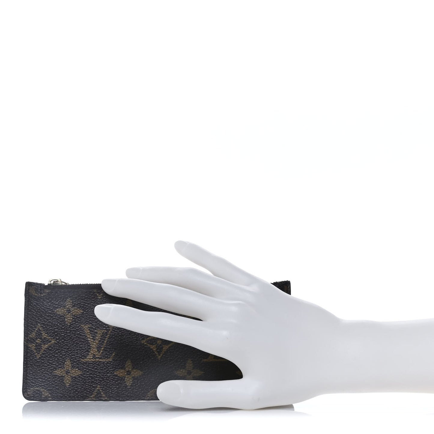 Monogram Josephine Wallet Zippered Insert Rose Ballerine