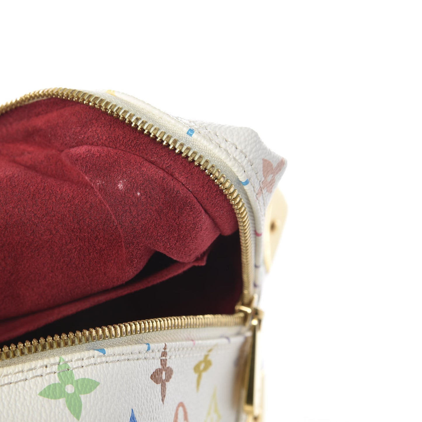 Monogram Multicolor Trouville White