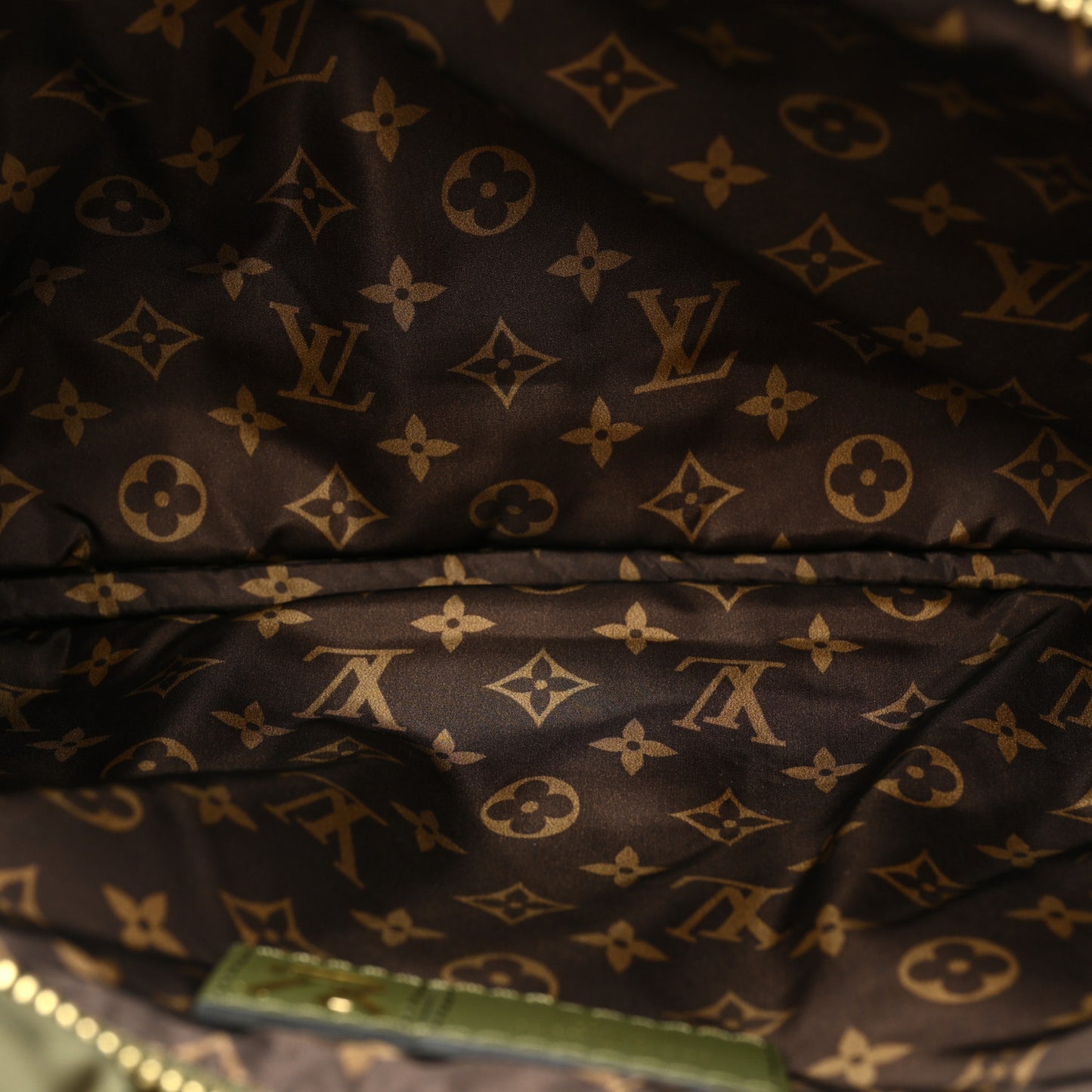 Econyl Monogram Pillow Maxi Multi Pochette Accessories Kaki Beige