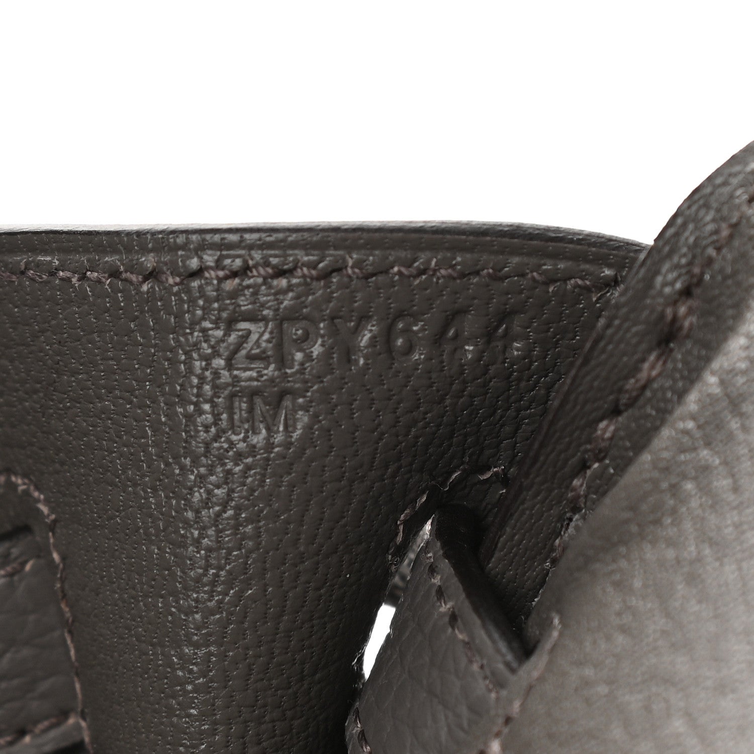 Hermes Togo Birkin 25 Etain 6 of 10