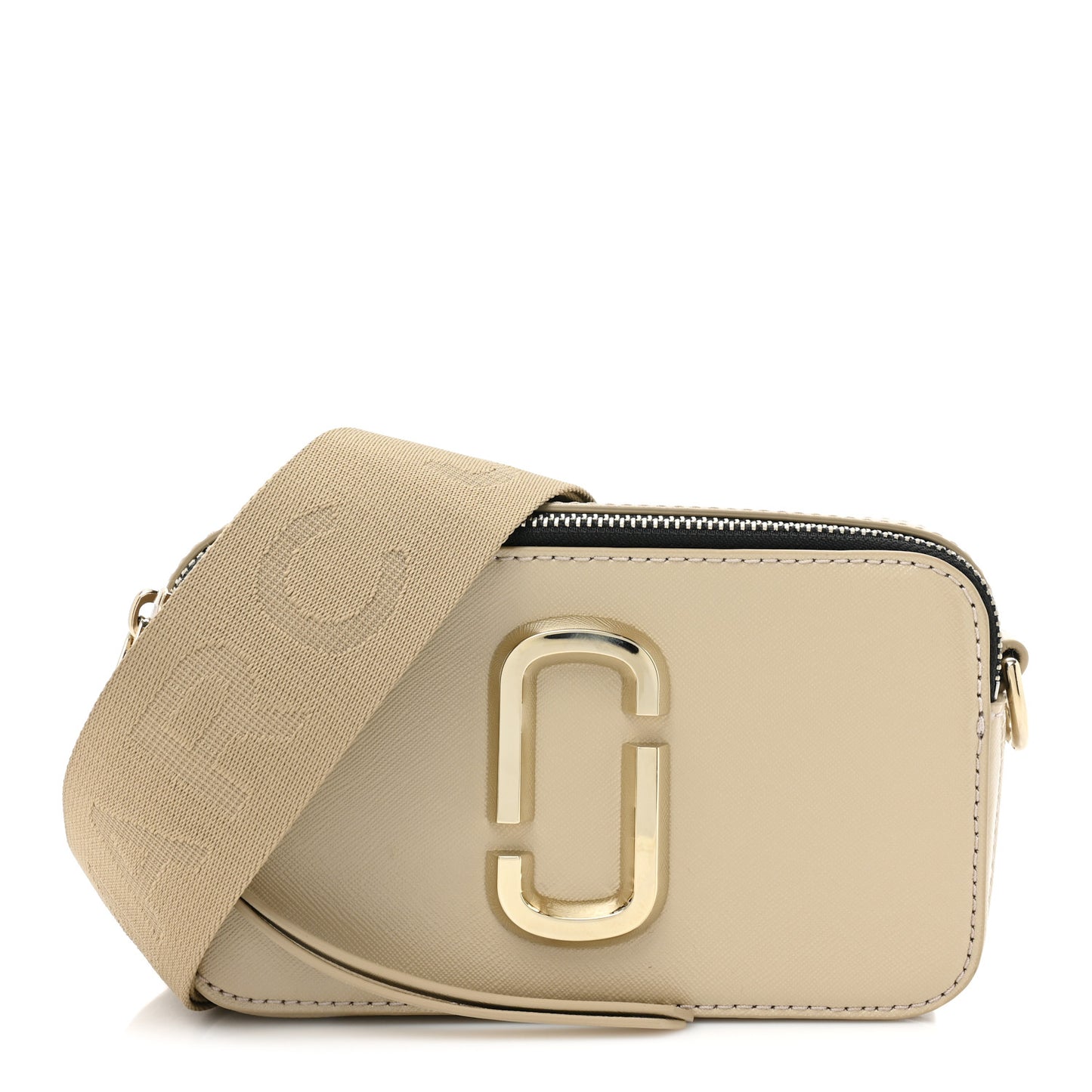 Saffiano Small Snapshot Camera Bag Khaki