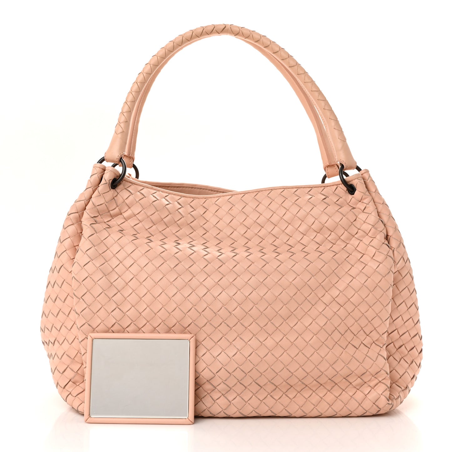 Nappa Intrecciato Parachute Bag Flamingo