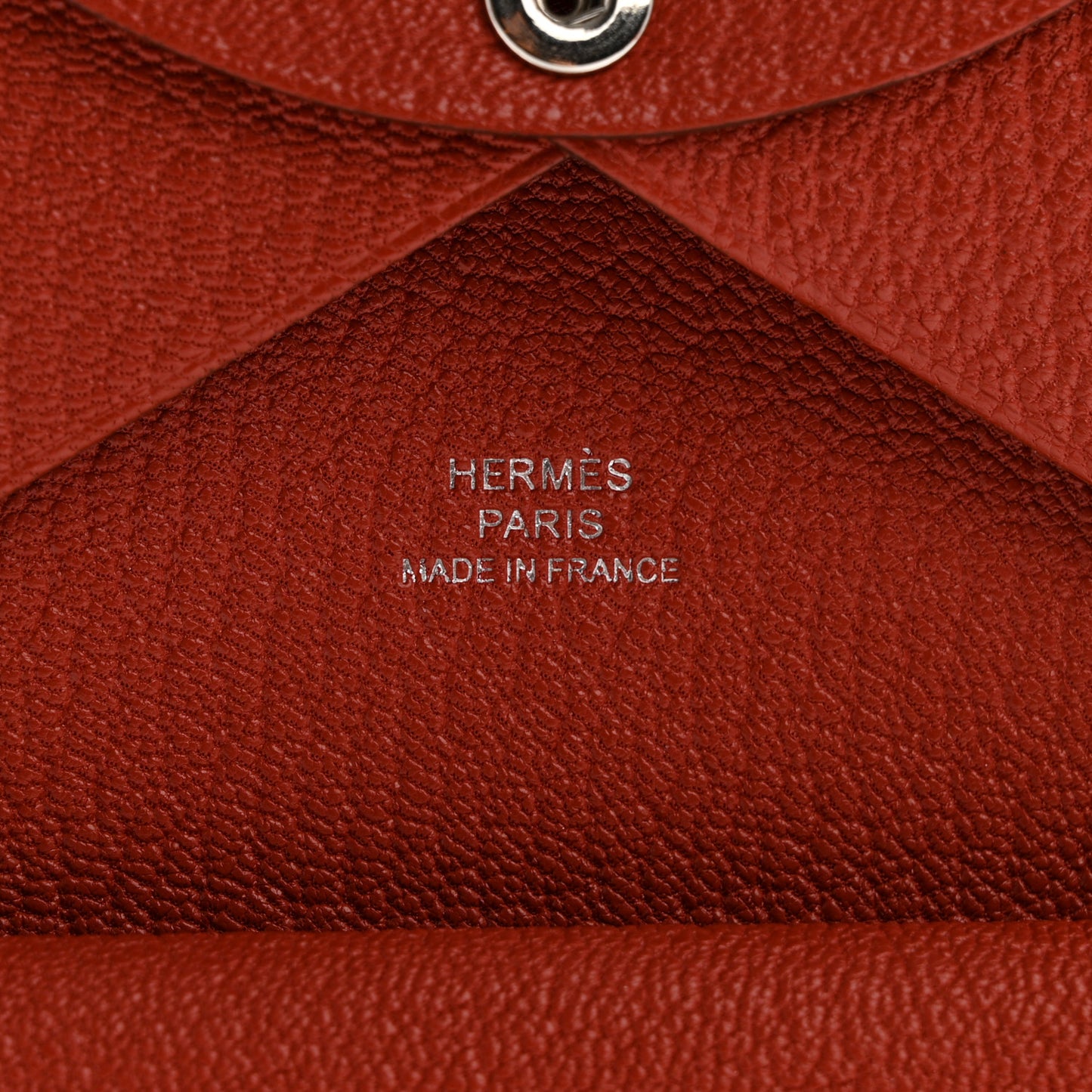 Chevre Mysore Calvi Duo Card Case Cuivre
