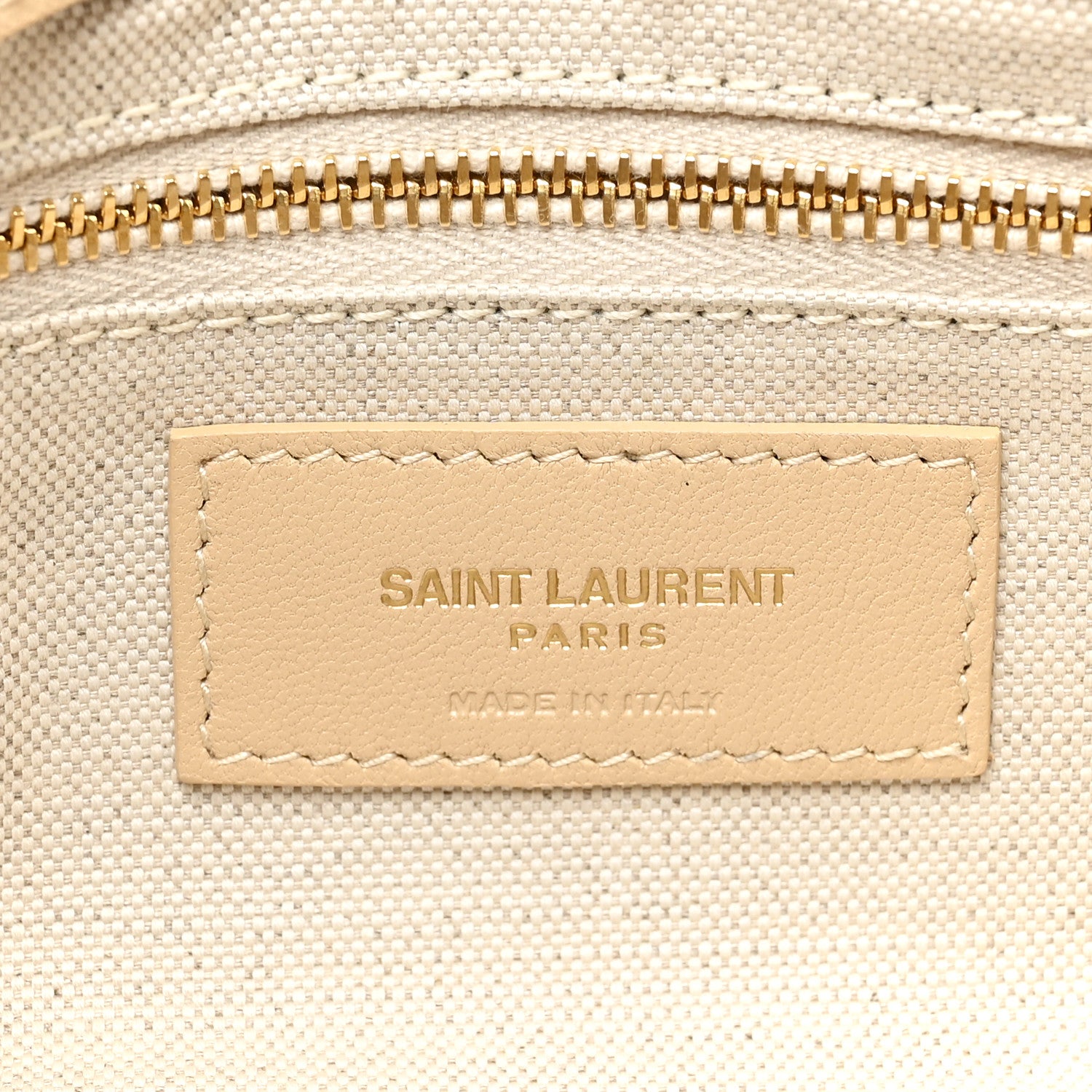 Saint Laurent Raffia Monogram Medium Jamie Natural Avorio 6 of 9