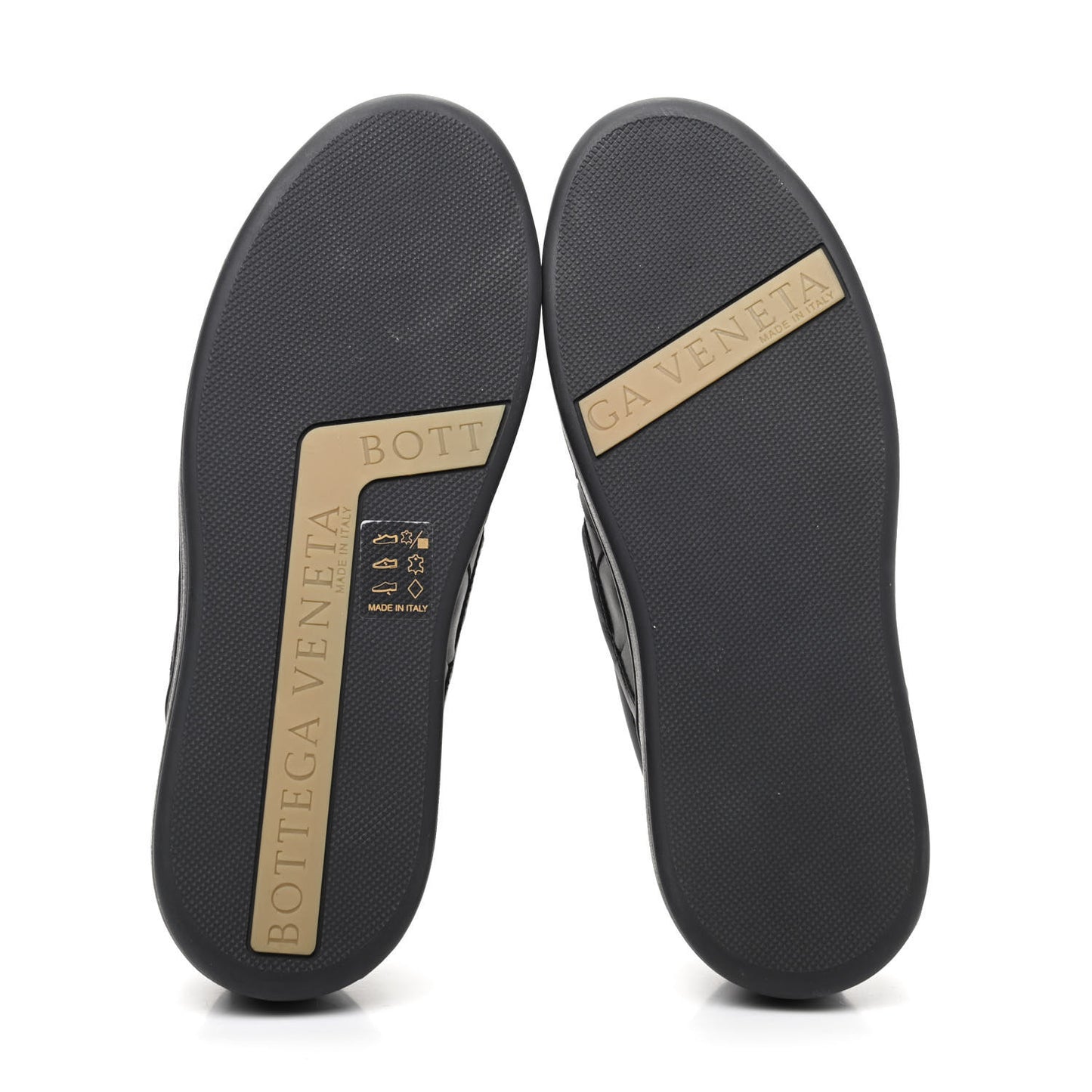 Nappa Intrecciato Slip On Sneakers 40 Black