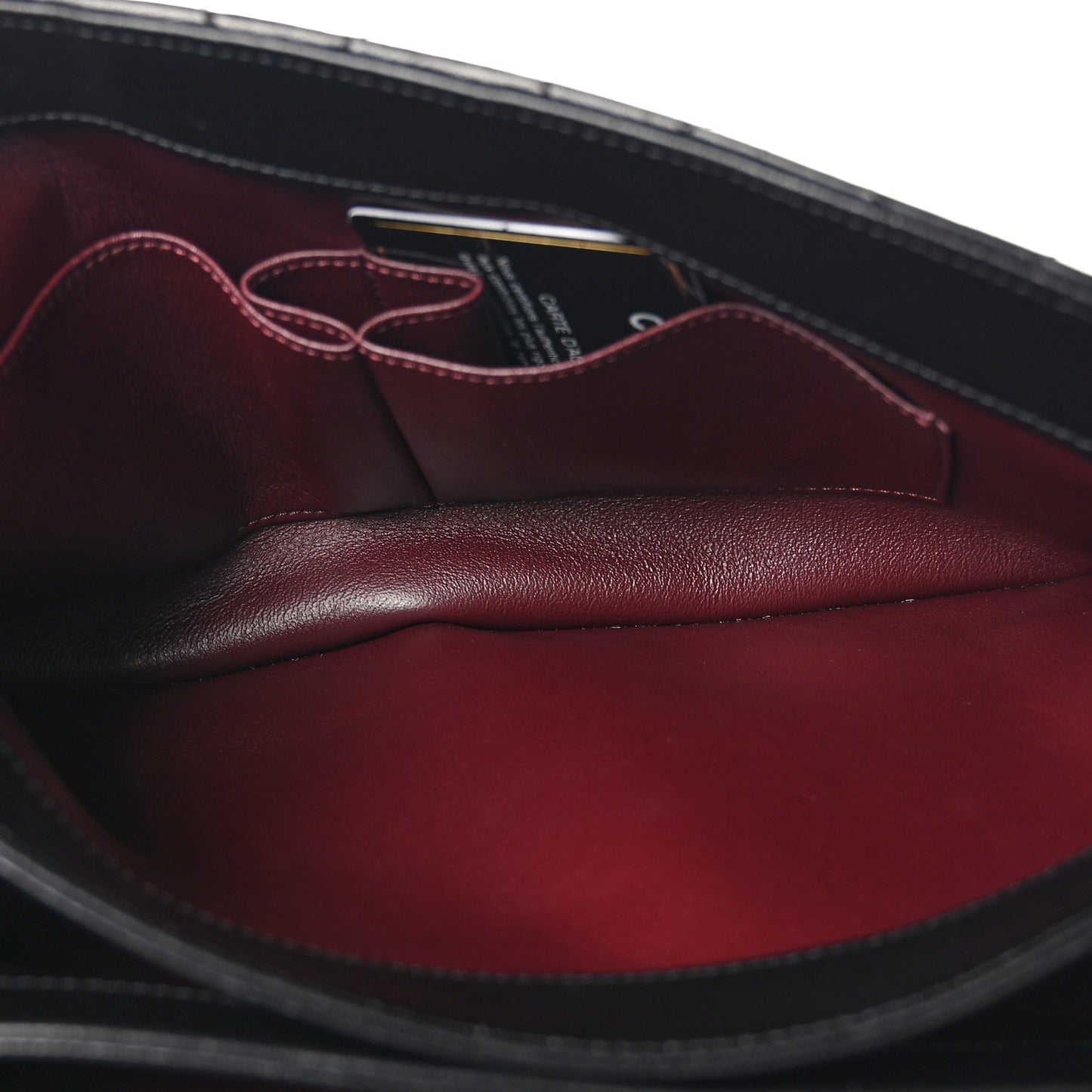 Lambskin Quilted Medium Trendy CC Flap Dual Handle Bag Black