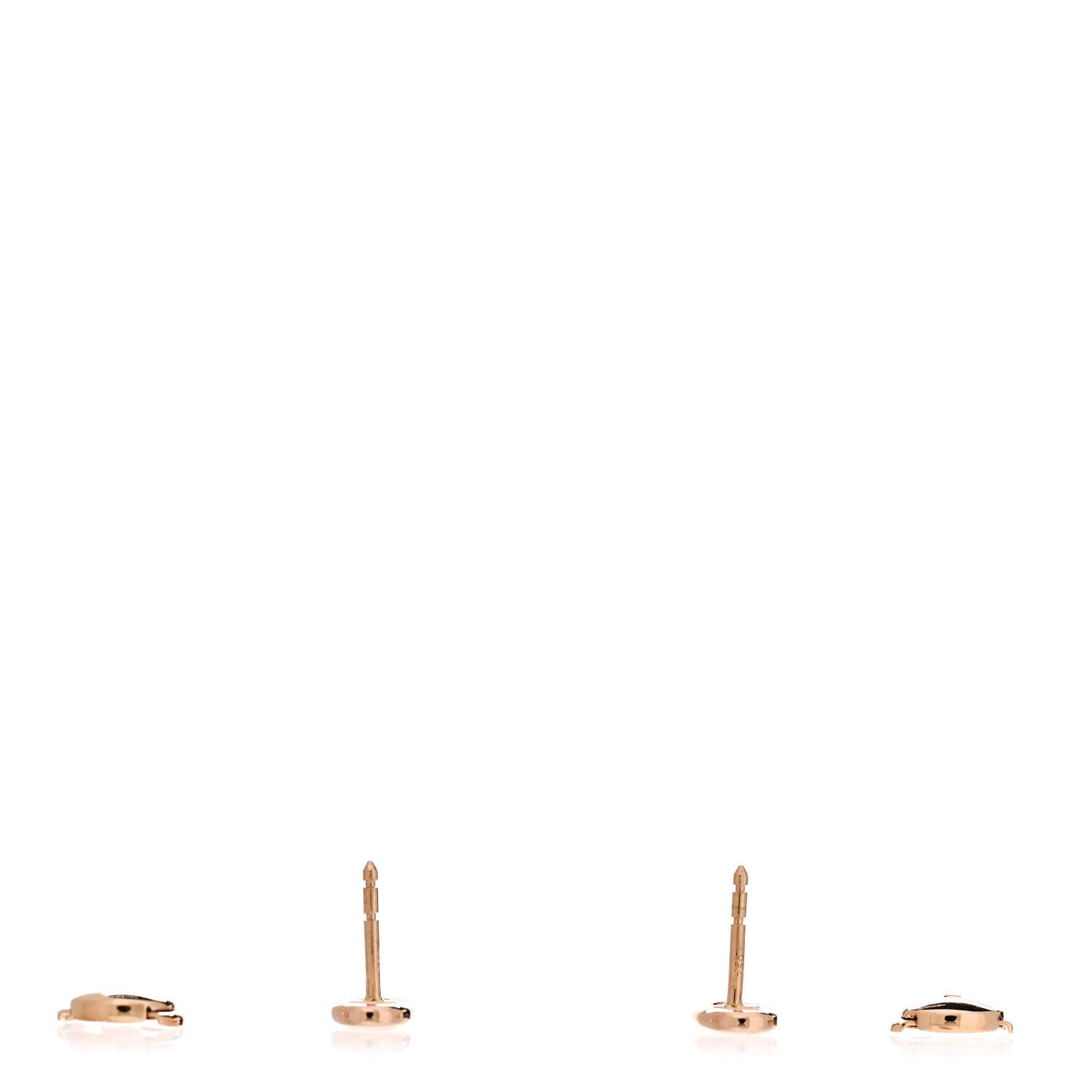 18K Rose Gold TPM Farandole Stud Earrings