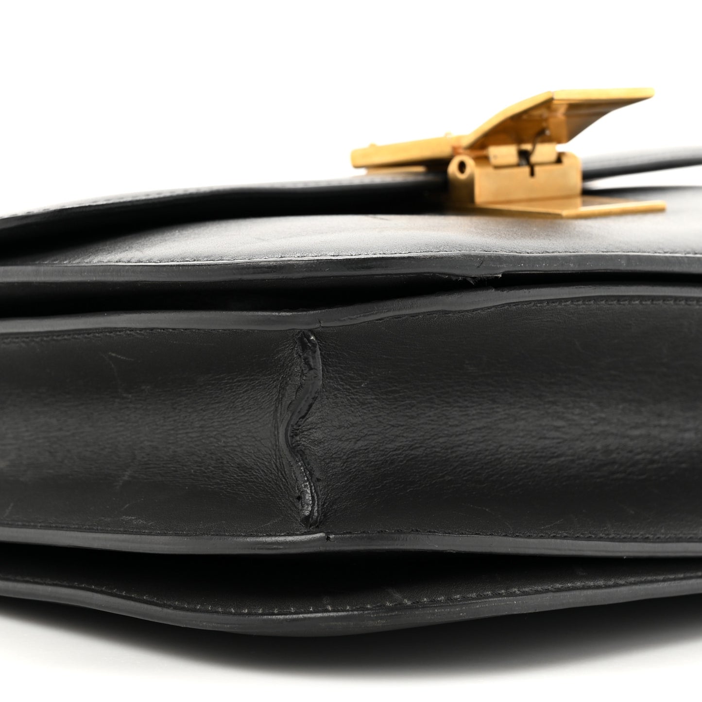 Box Calfskin Medium Classic Box Flap Bag Anthracite