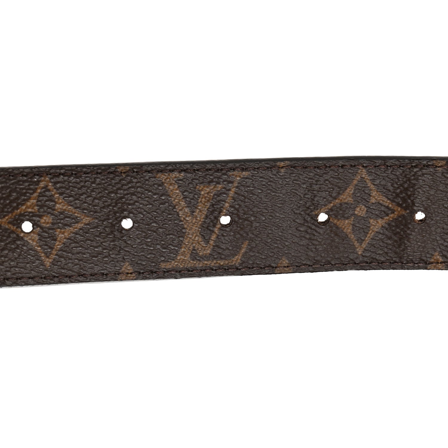Louis Vuitton Calfskin Monogram 30mm LV Initiales Reversible Belt 80 32 Rose Ballerine 3 of 7