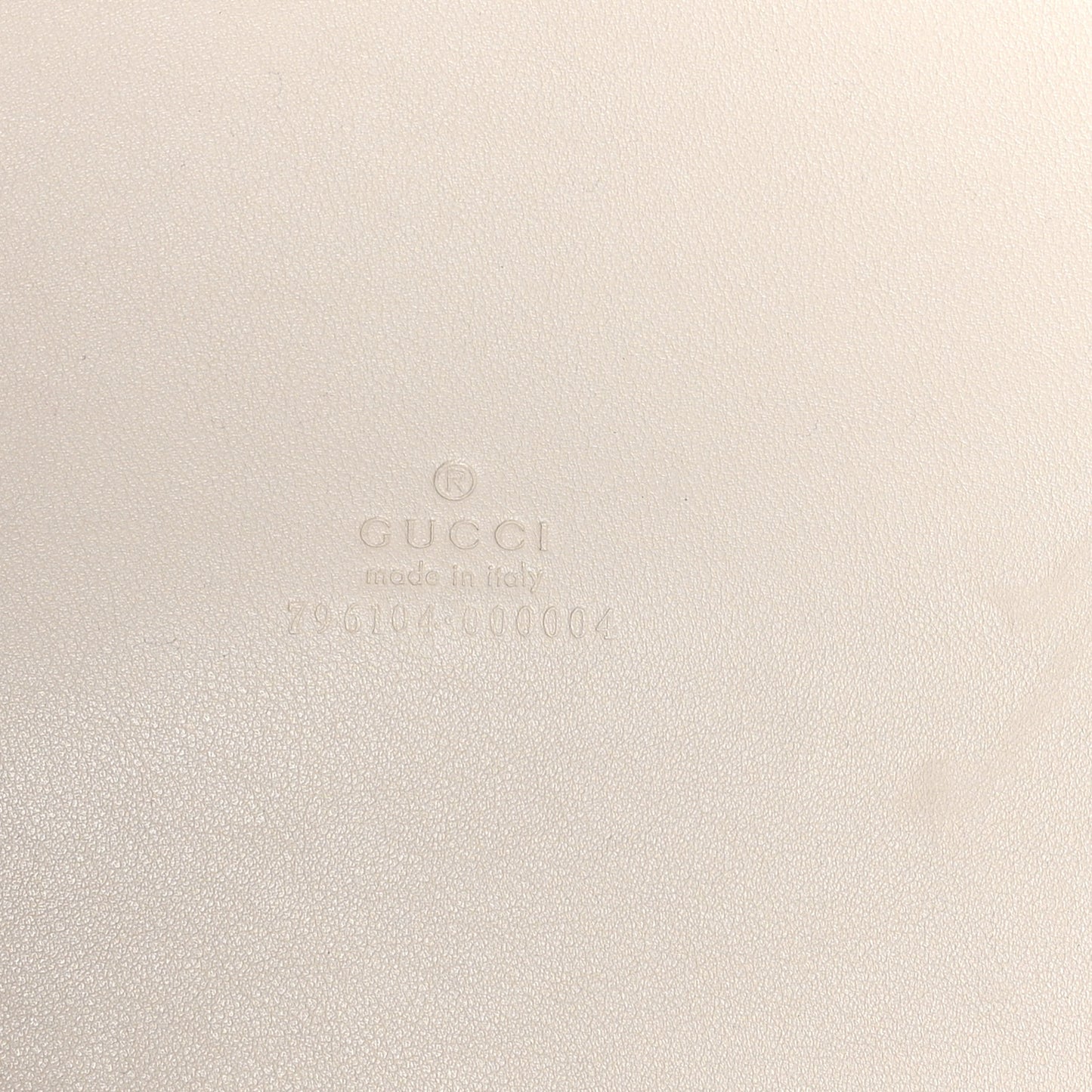 Guccissima Medium Mirror Effect Duffle Silver