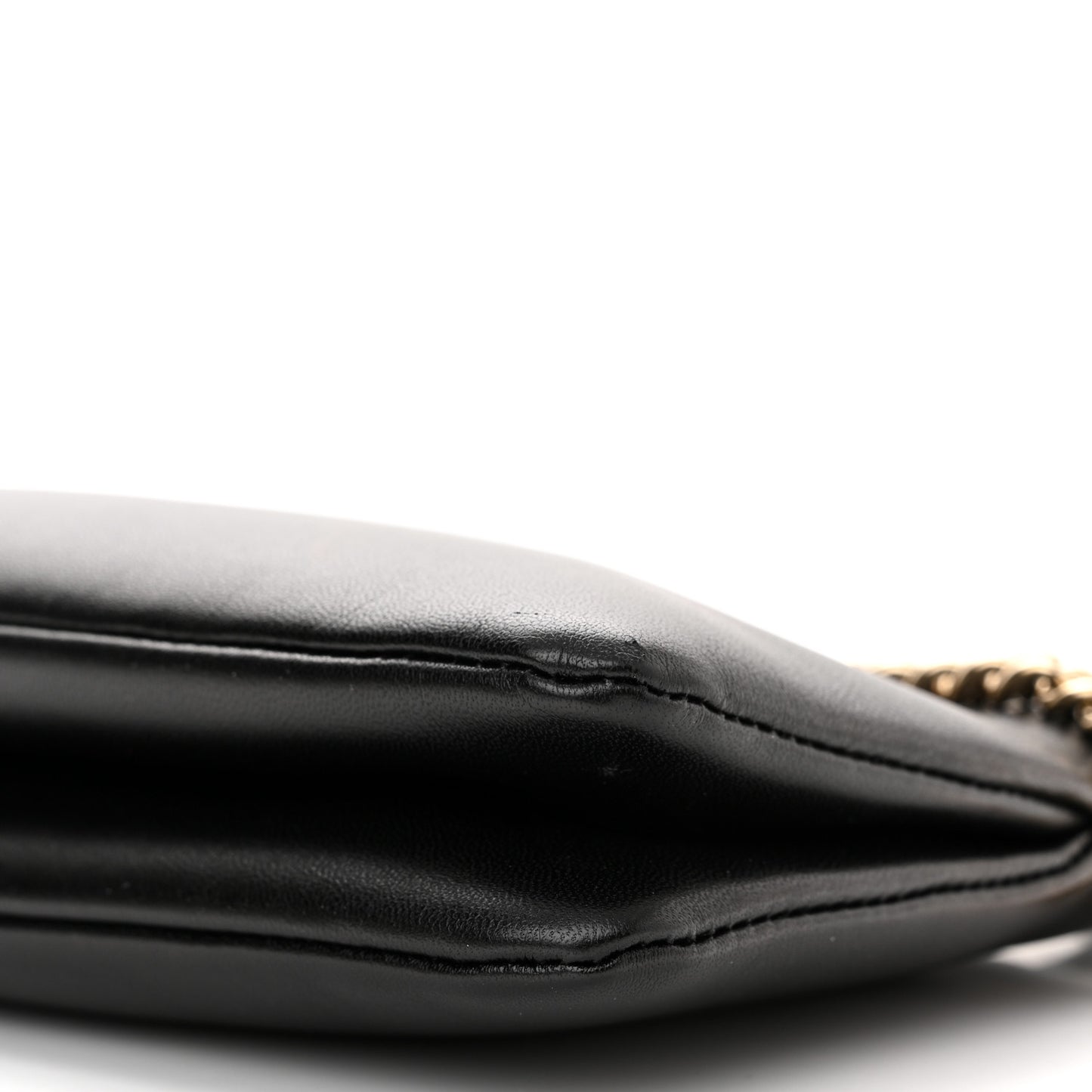 Supple Lambskin Small Faye Soft Zippered Shoulder Bag Black