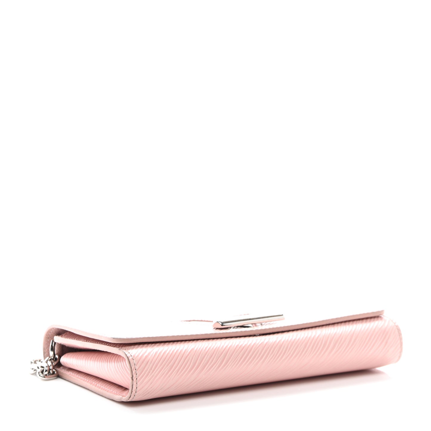 Epi Twist Chain Wallet Rose Ballerine