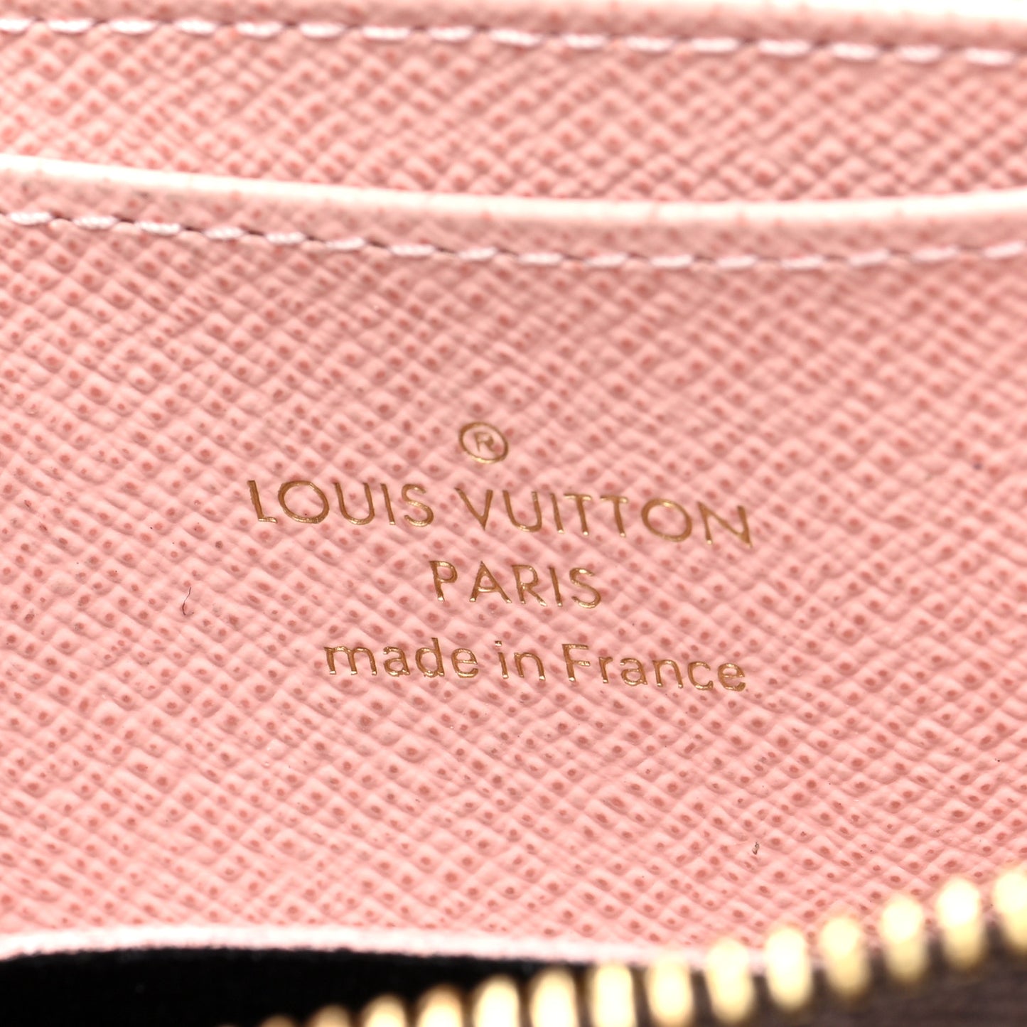 Damier Ebene Zippy Coin Purse Rose Ballerine