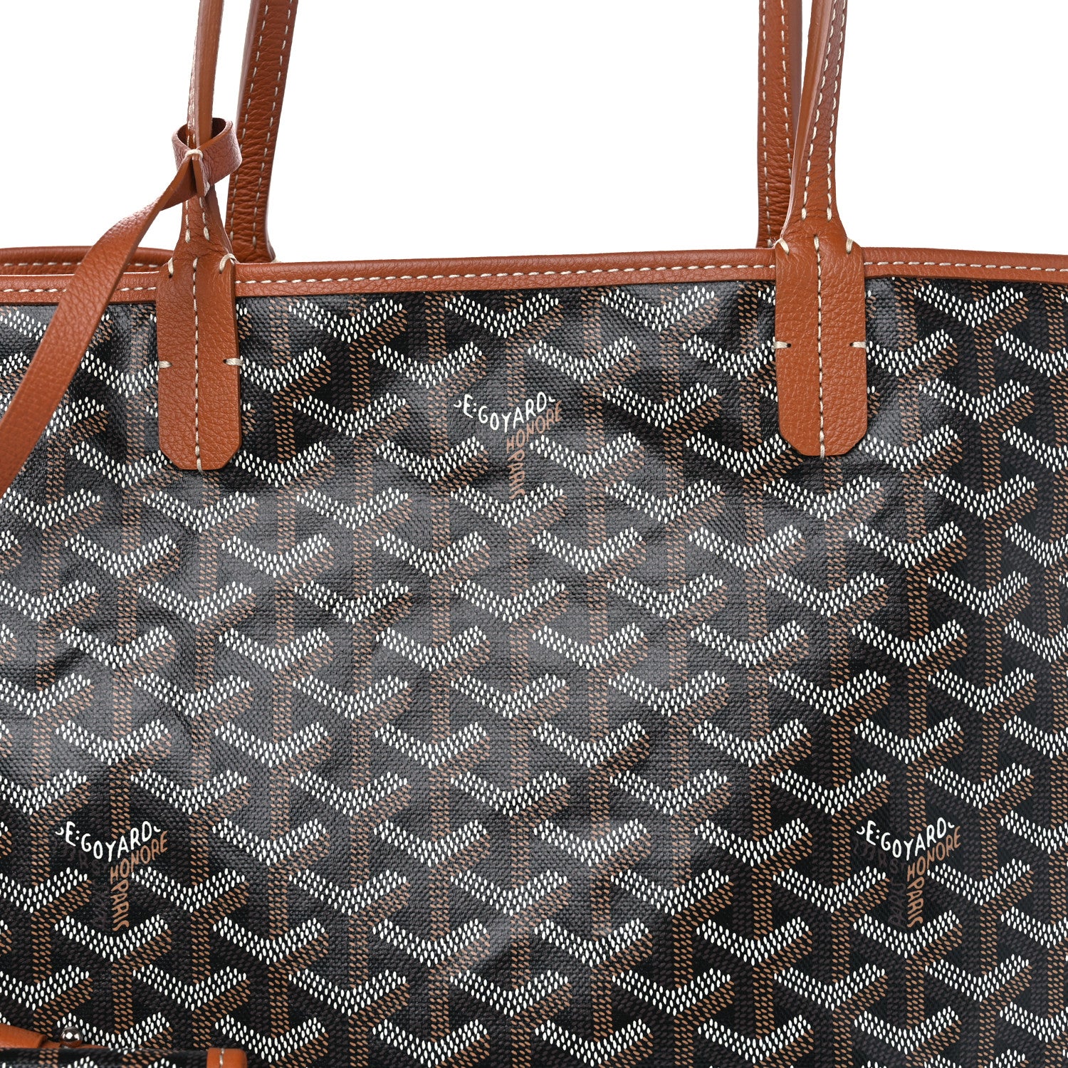 Goyard Goyardine Saint Louis PM Black Gold 9 of 11