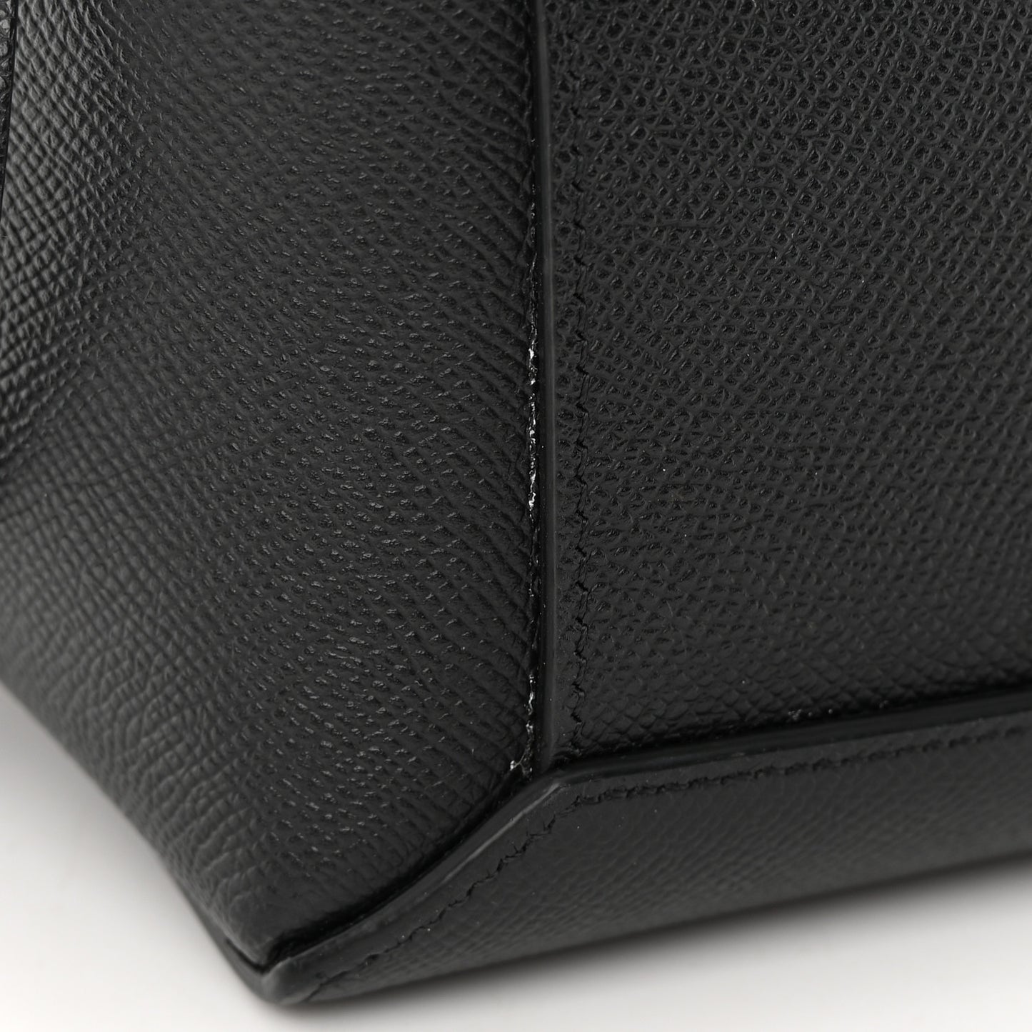 Grained Calfskin Nano Belt Bag Black