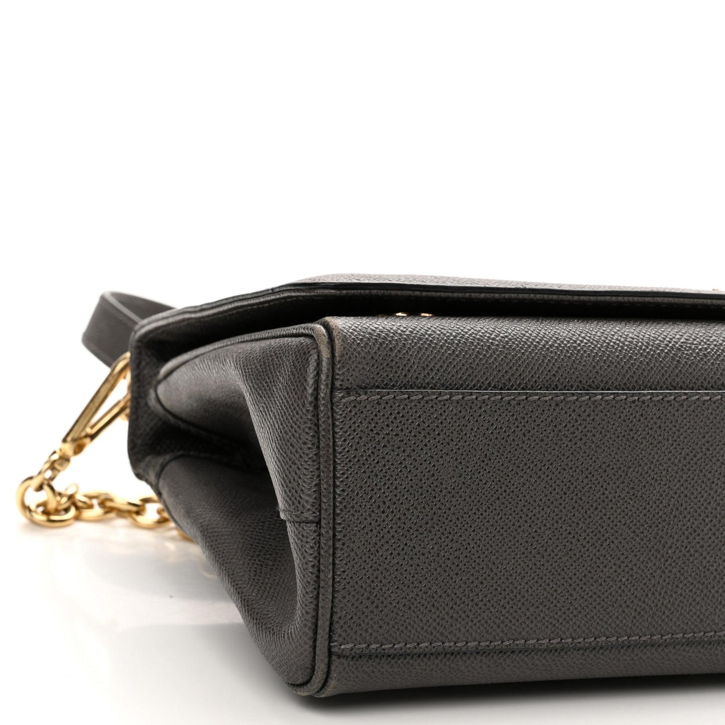 Dauphine Miss Sicily East West Shoulder Bag Grey