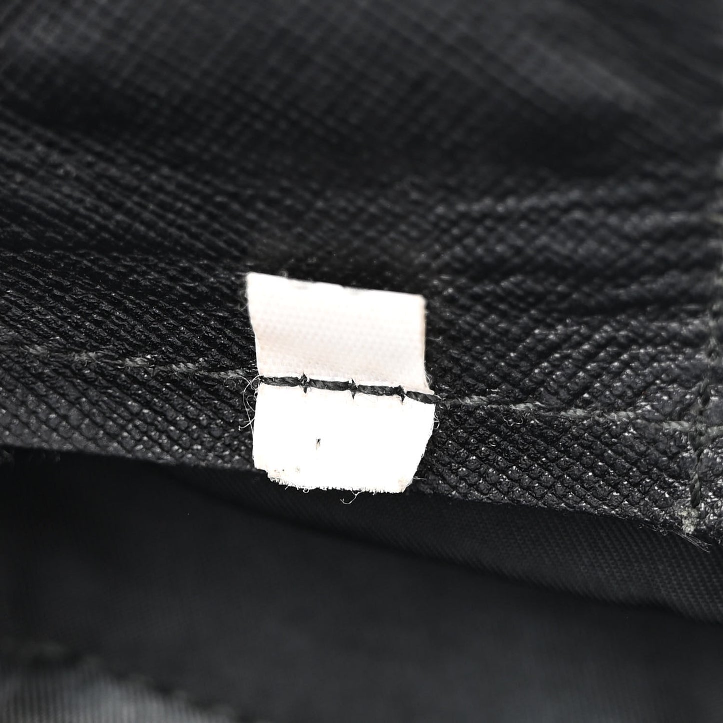 Tessuto Nylon Saffiano Small Backpack Black