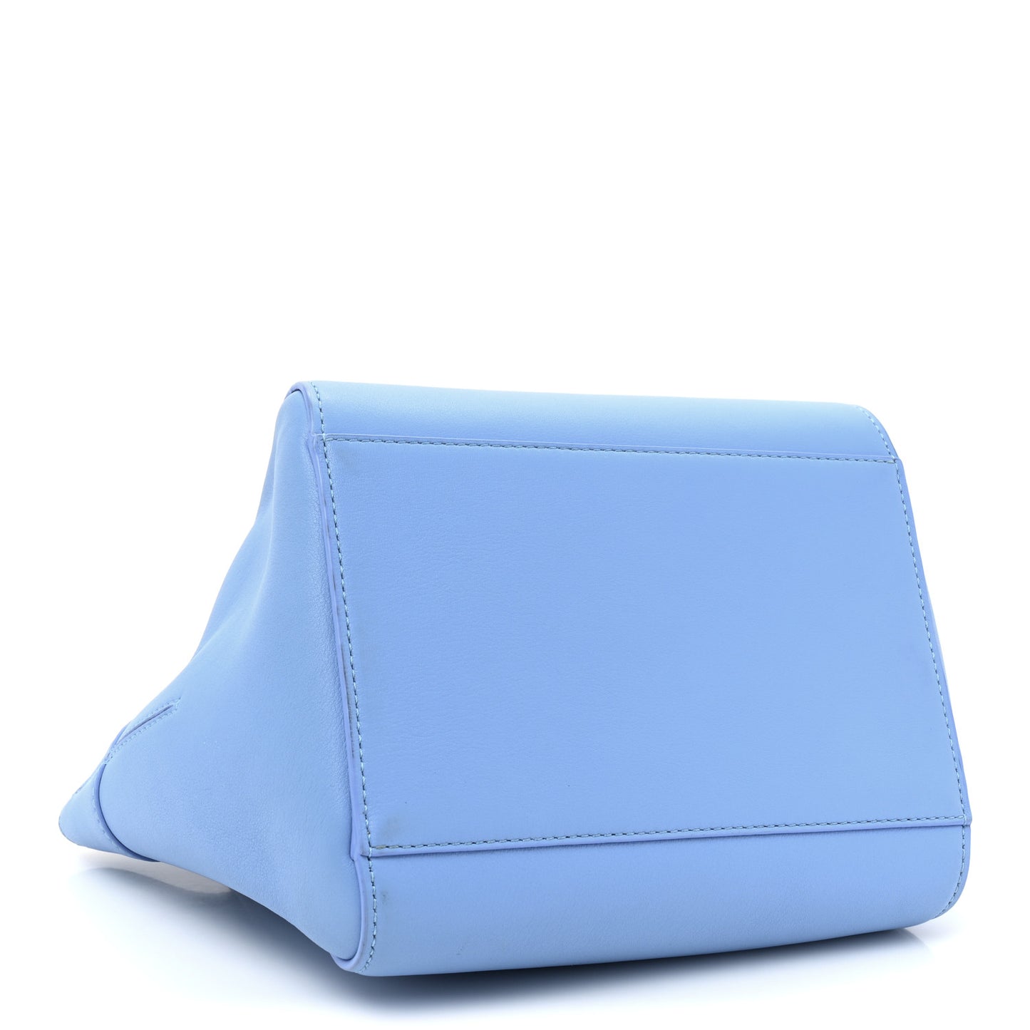 Calfskin Small Hammock Nugget Shoulder Bag Celestine Blue