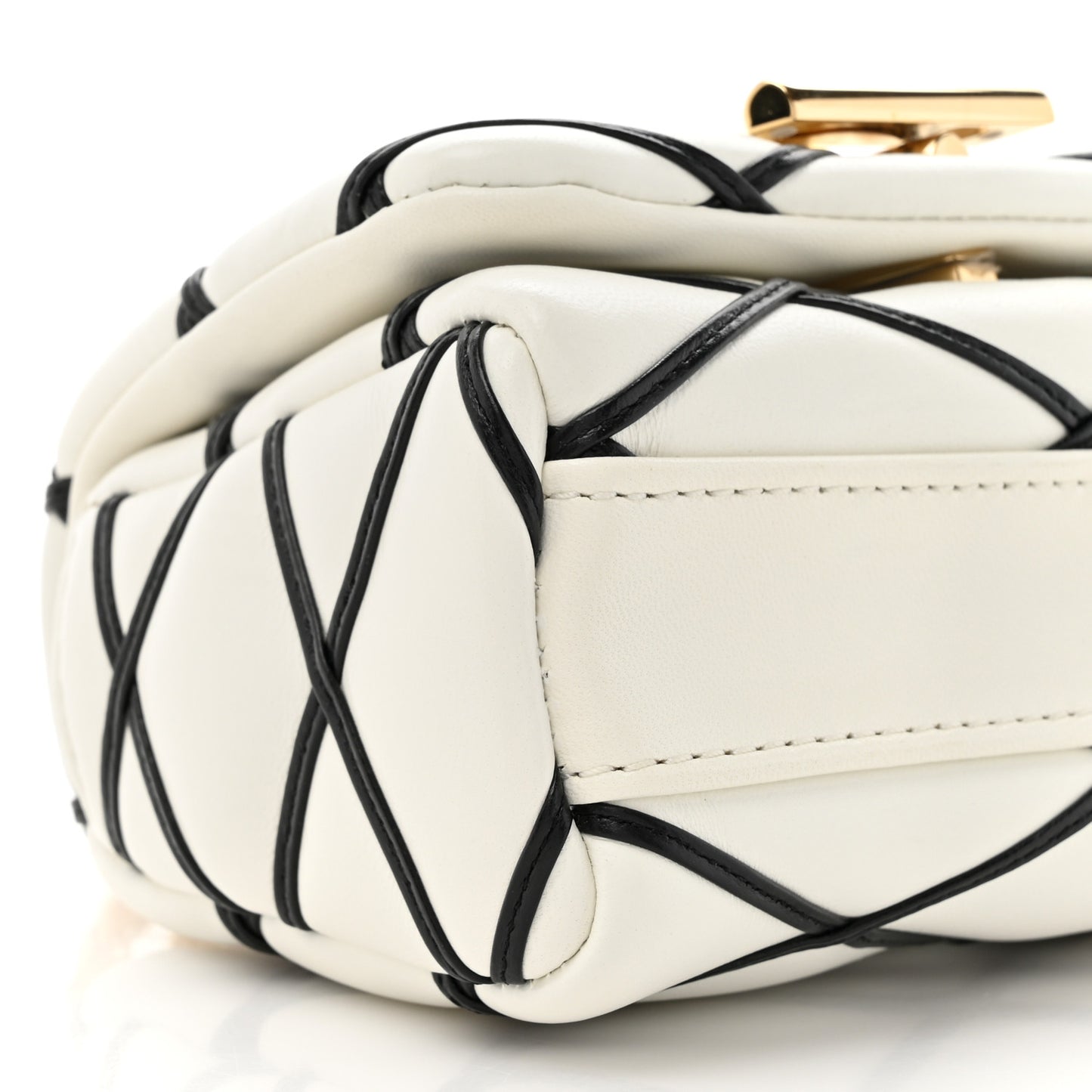 Lambskin Malletage Pico GO-14 White Black