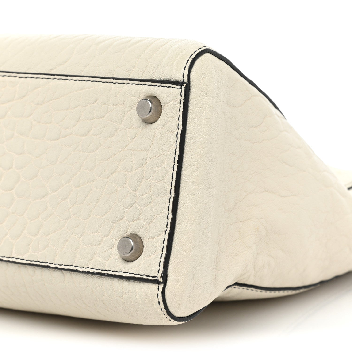 Christian Dior Canyon Grained Lambskin Large Lady Dior Off White 7 of 17