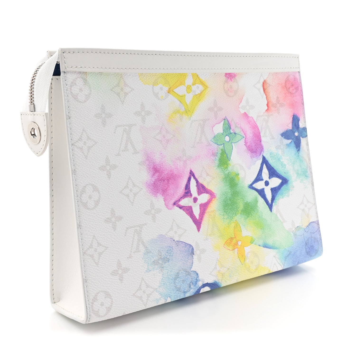 Monogram Watercolor Pochette Voyage MM Multicolor