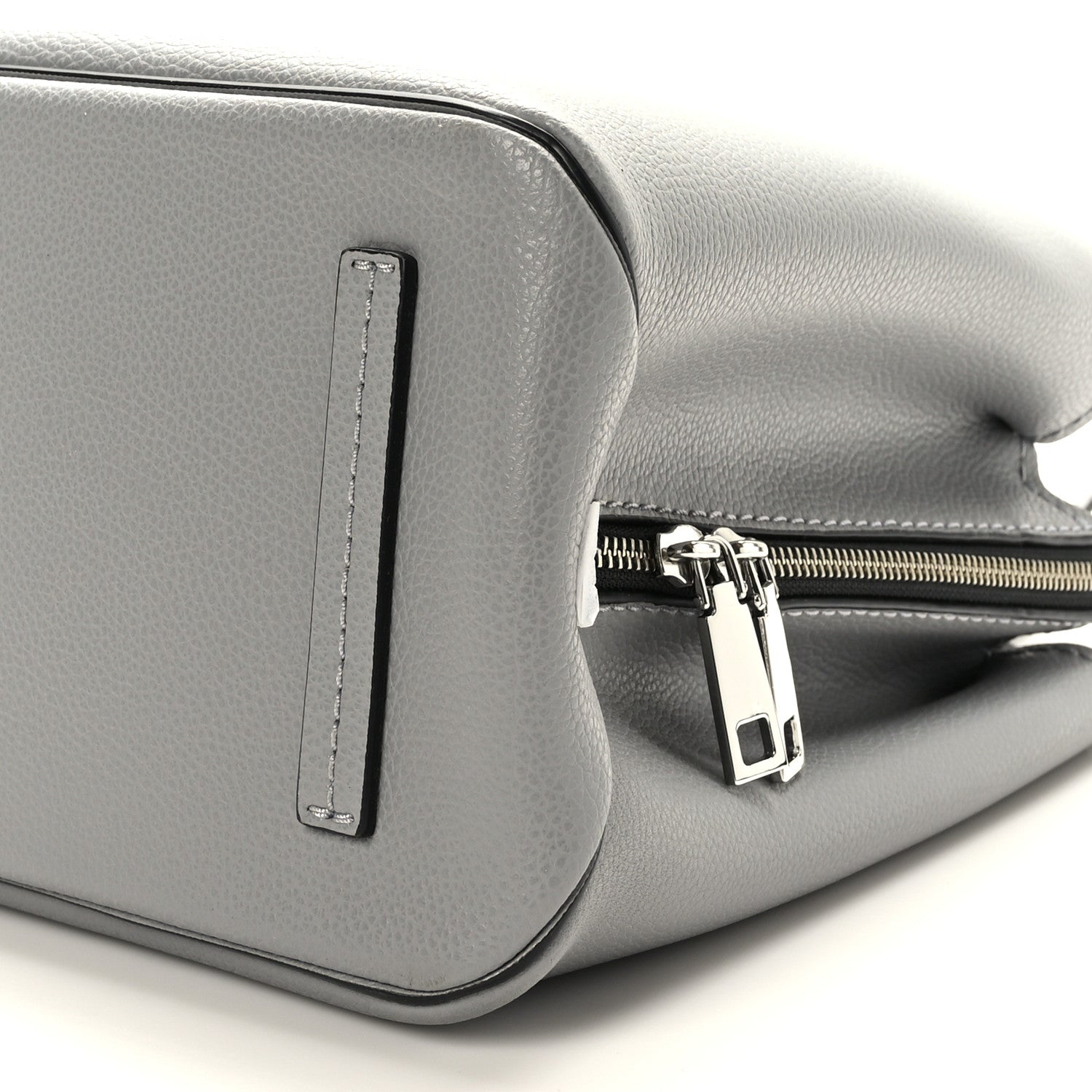 Marc Jacobs Pebbled Calfskin Editor Shopping Tote Grey 10 of 10